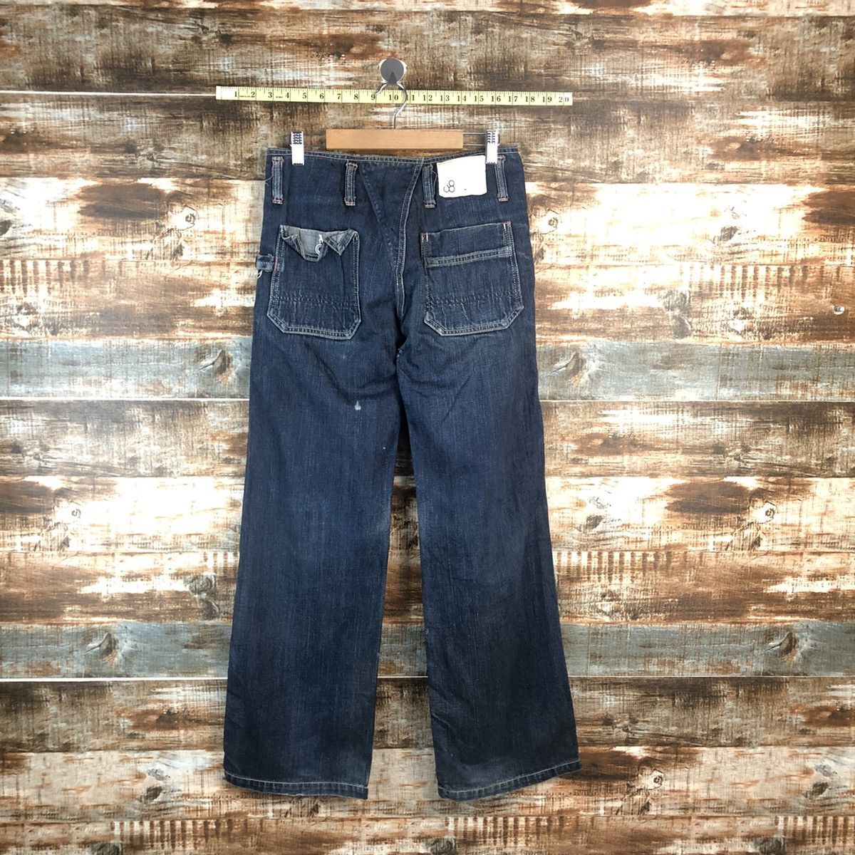 Johnbull John Bull Blue vintage japan Denim Pants #A2099 Size US 27 - 14 Thumbnail