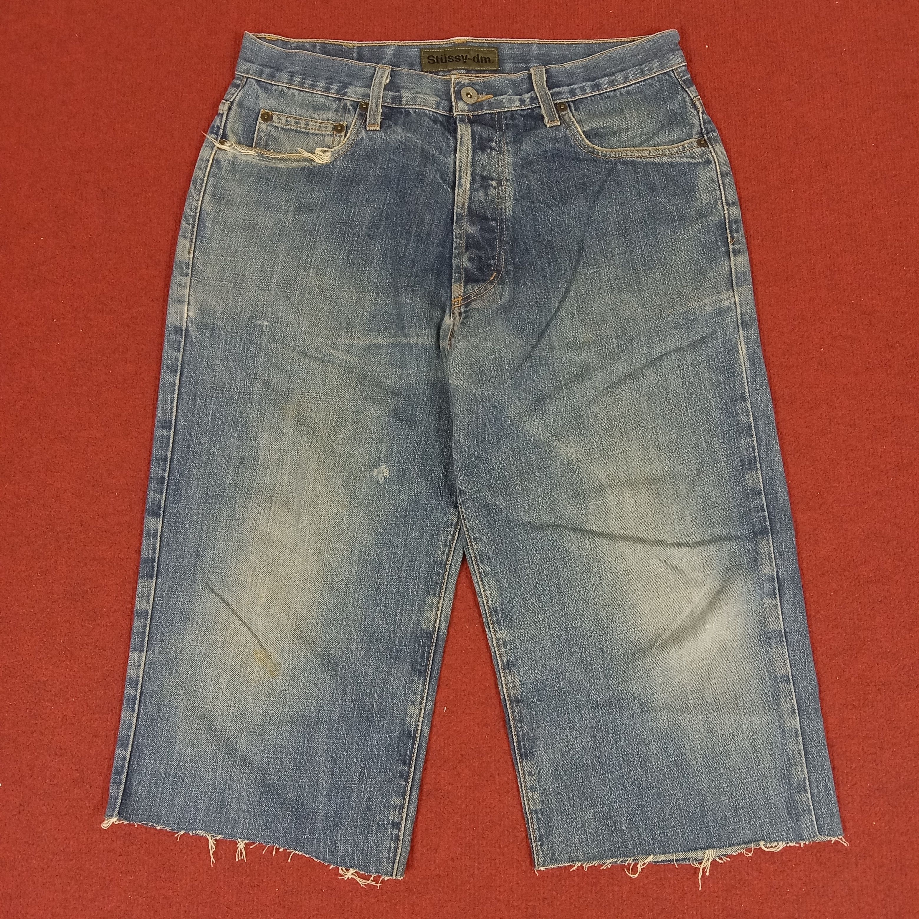 Stussy Stussy Streetwear Skater Custom Art Style Short Jeans Size US 32 / EU 48 - 3 Thumbnail