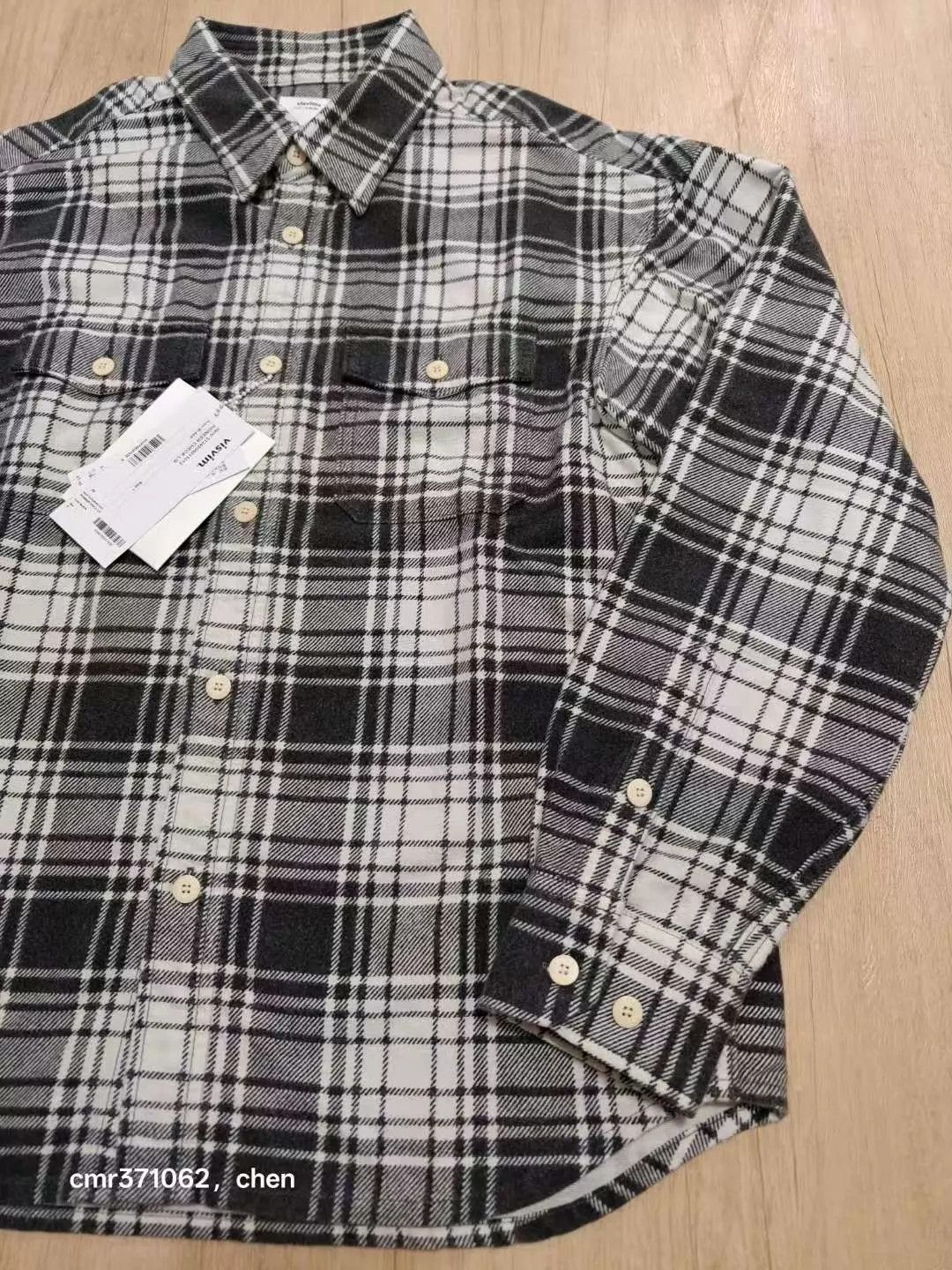 Visvim VISVIM 24AW PIONEER CHECK LS FLANNEL SHIRT BLACK 5 Size US XXL / EU 58 / 5 - 3 Thumbnail