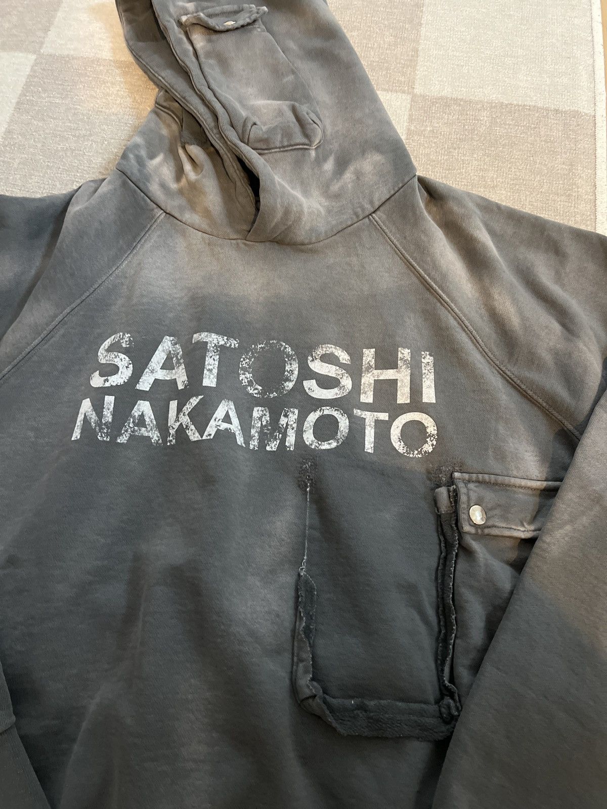 Satoshi Nakamoto New Satoshi nakamoto cargo black hoodie Large Size US L / EU 52-54 / 3 - 2 Thumbnail