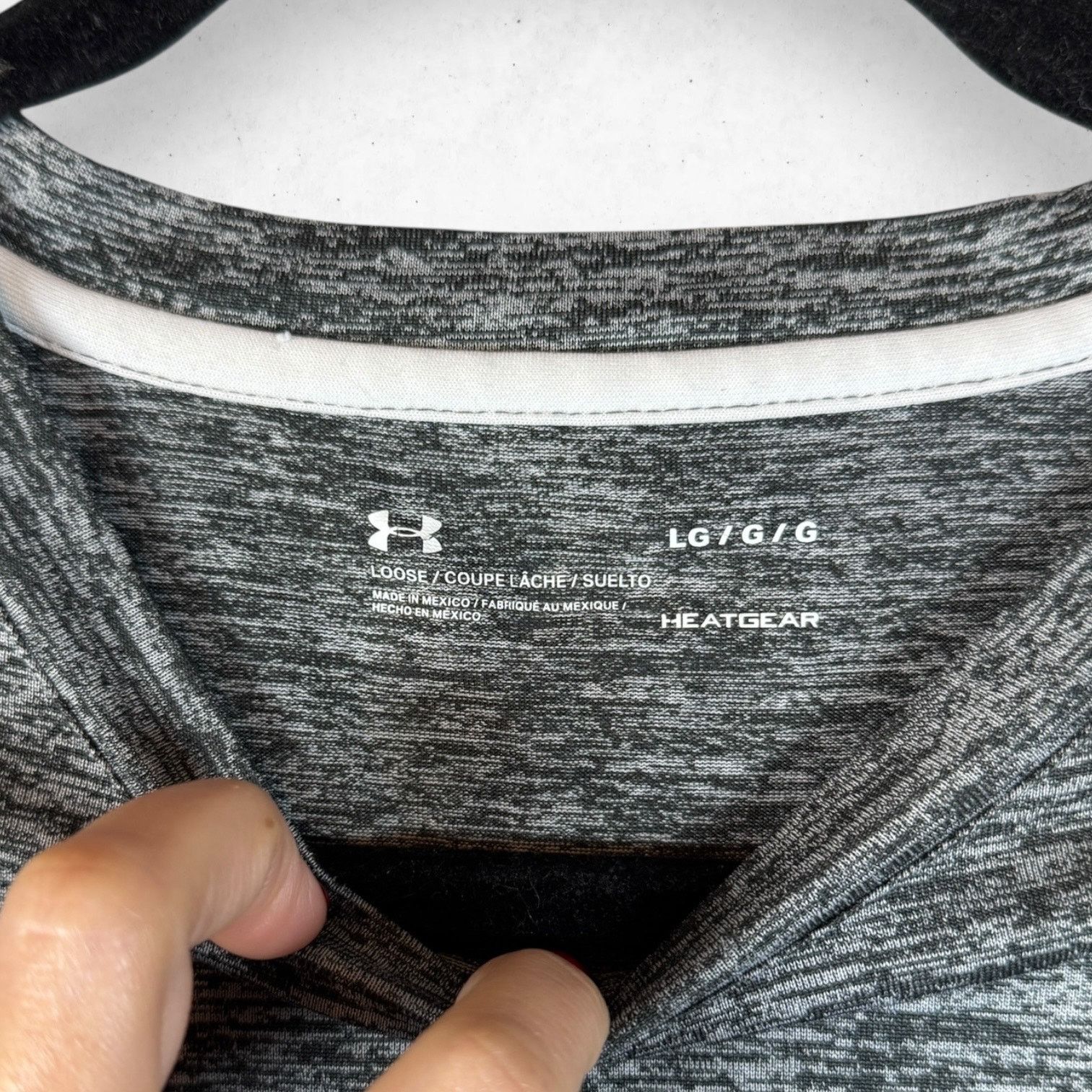 Under Armour Under Armour T Shirt Men's Large Loose Fit Heatgear Gray Size US L / EU 52-54 / 3 - 4 Thumbnail