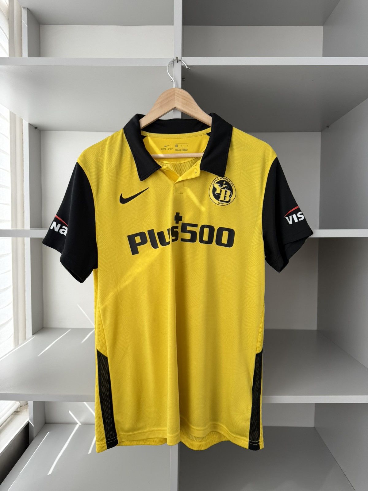 Nike Nike x Young Boys BSC Club 2020 2021 Home Jersey Size US L / EU 52-54 / 3 - 1 Thumbnail