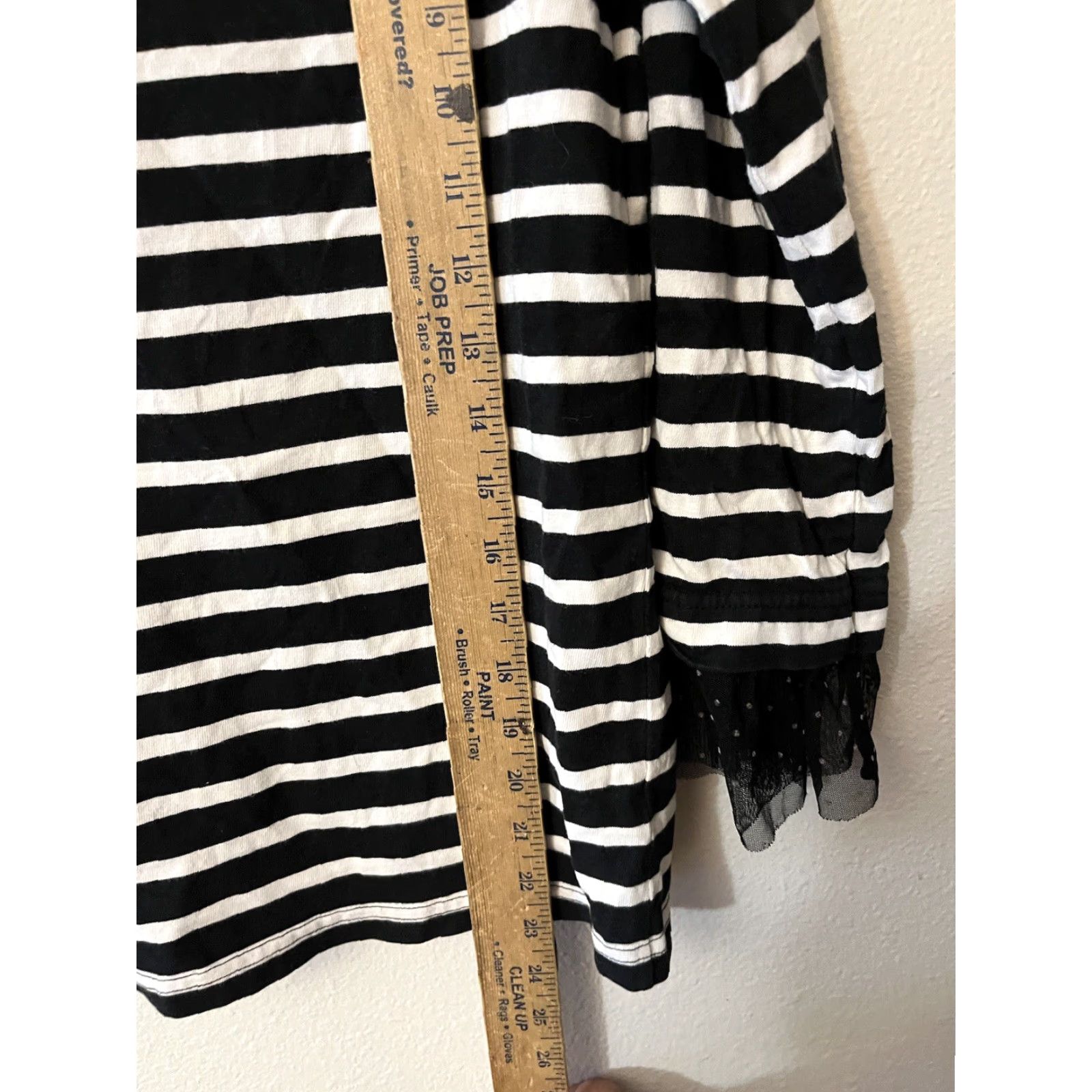 J.Crew J.CREW Nautical Striped Shirt Women's XS Long Sleeve Boat Neck Cotton White Size XS / US 0-2 / IT 36-38 - 6 Thumbnail