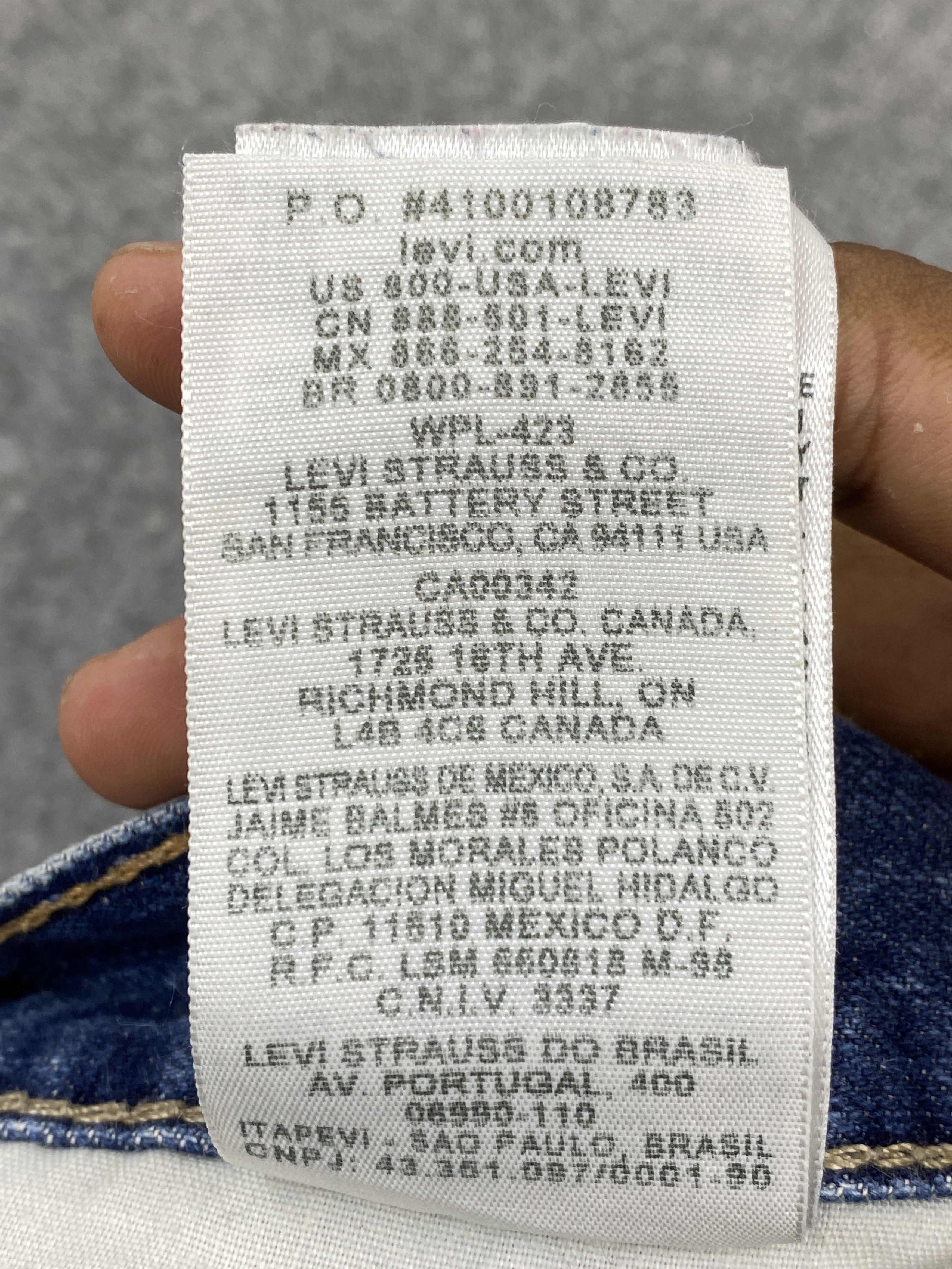 Levi's Faded Blue Vintage Levis 569 Jeans DP2623 Size US 33 - 16 Thumbnail