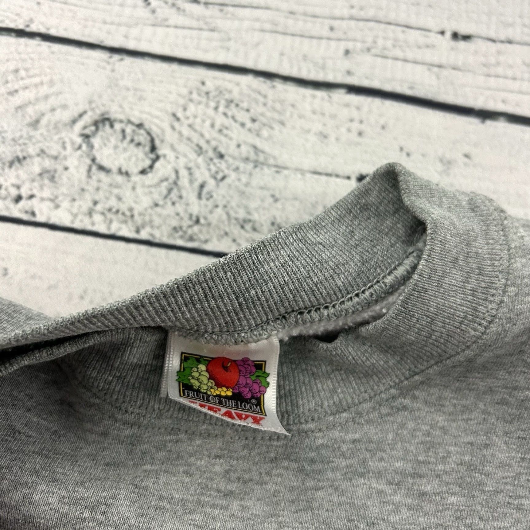 Fruit Of The Loom VINTAGE Wolf Creek Ski Plaid Crewneck Pullover Sweatshirt Men XL Gray FOTL Size US XL / EU 56 / 4 - 5 Thumbnail