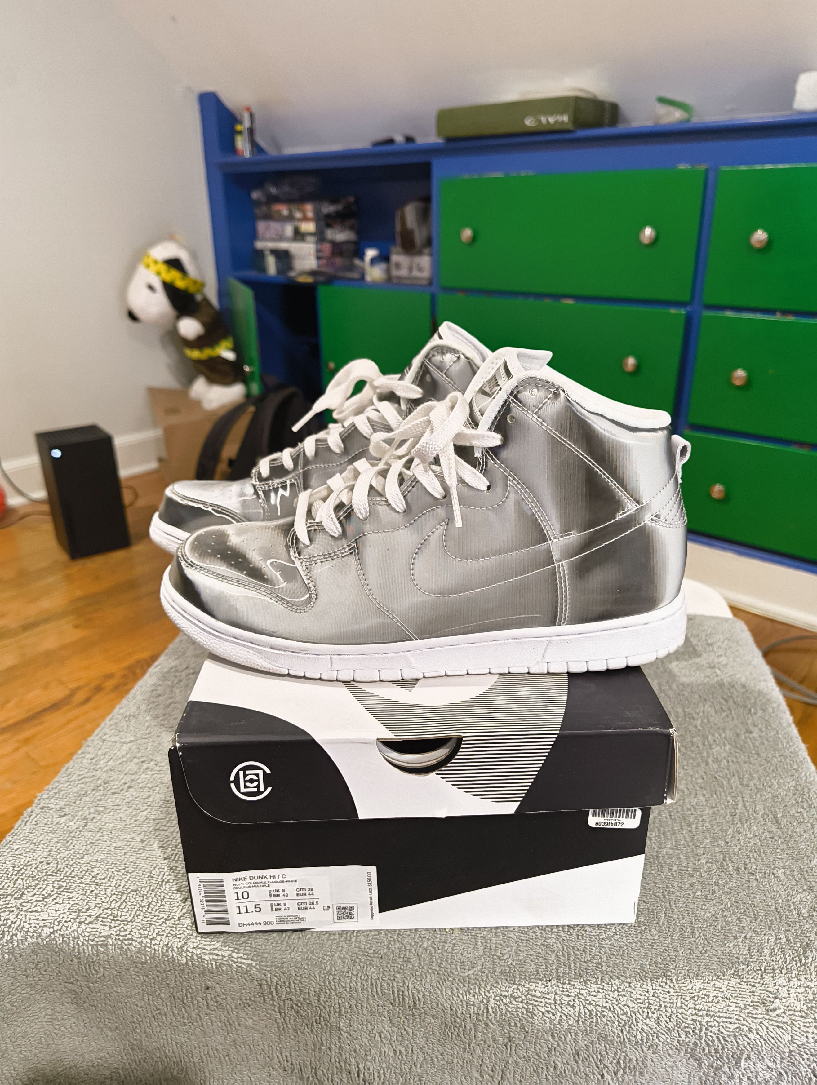 CLOT × Nike Nike x Clot Dunk Hi SP Size US 10 / EU 43 - 9 Thumbnail