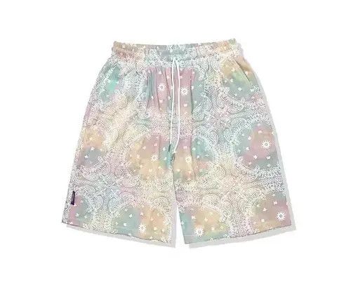 Japanese Brand 21SS Tokyo Union Multi Color Bandana Paisley Sweat Shorts Size US 32 / EU 48 - 1 Thumbnail