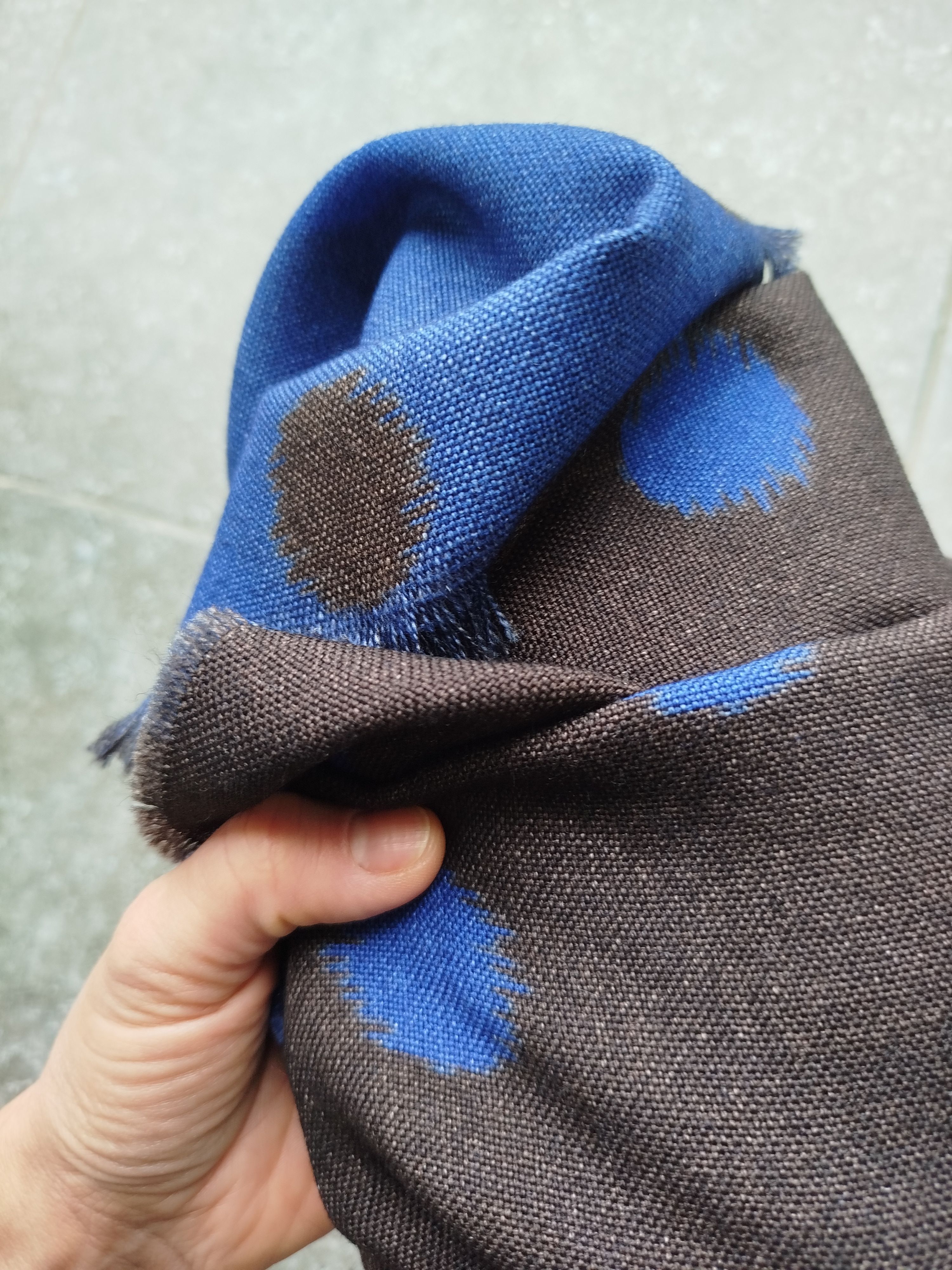 Boggi BOGGI Milano Scarf Polka Dot Wool Italy Size ONE SIZE - 6 Thumbnail