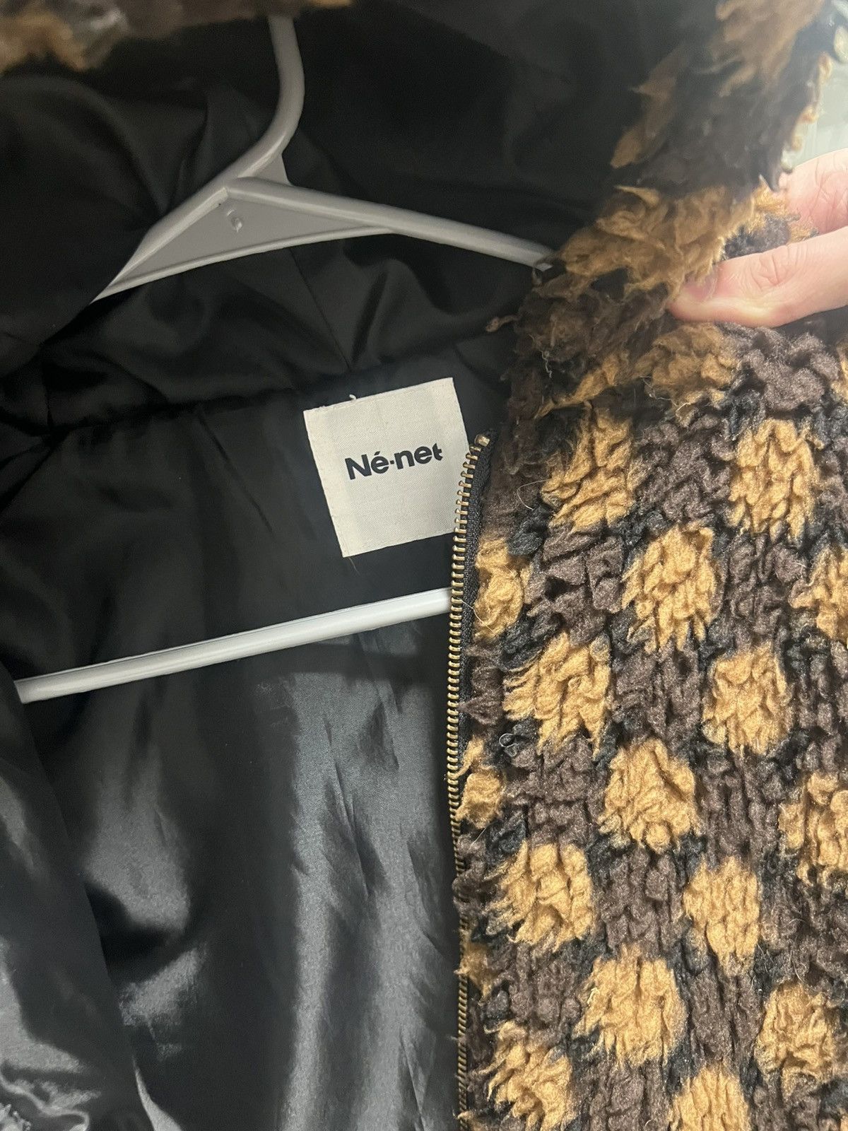 Ne-Net *Rare* Ne net bear faux fur hoodie Size US XS / EU 42 / 0 - 3 Thumbnail