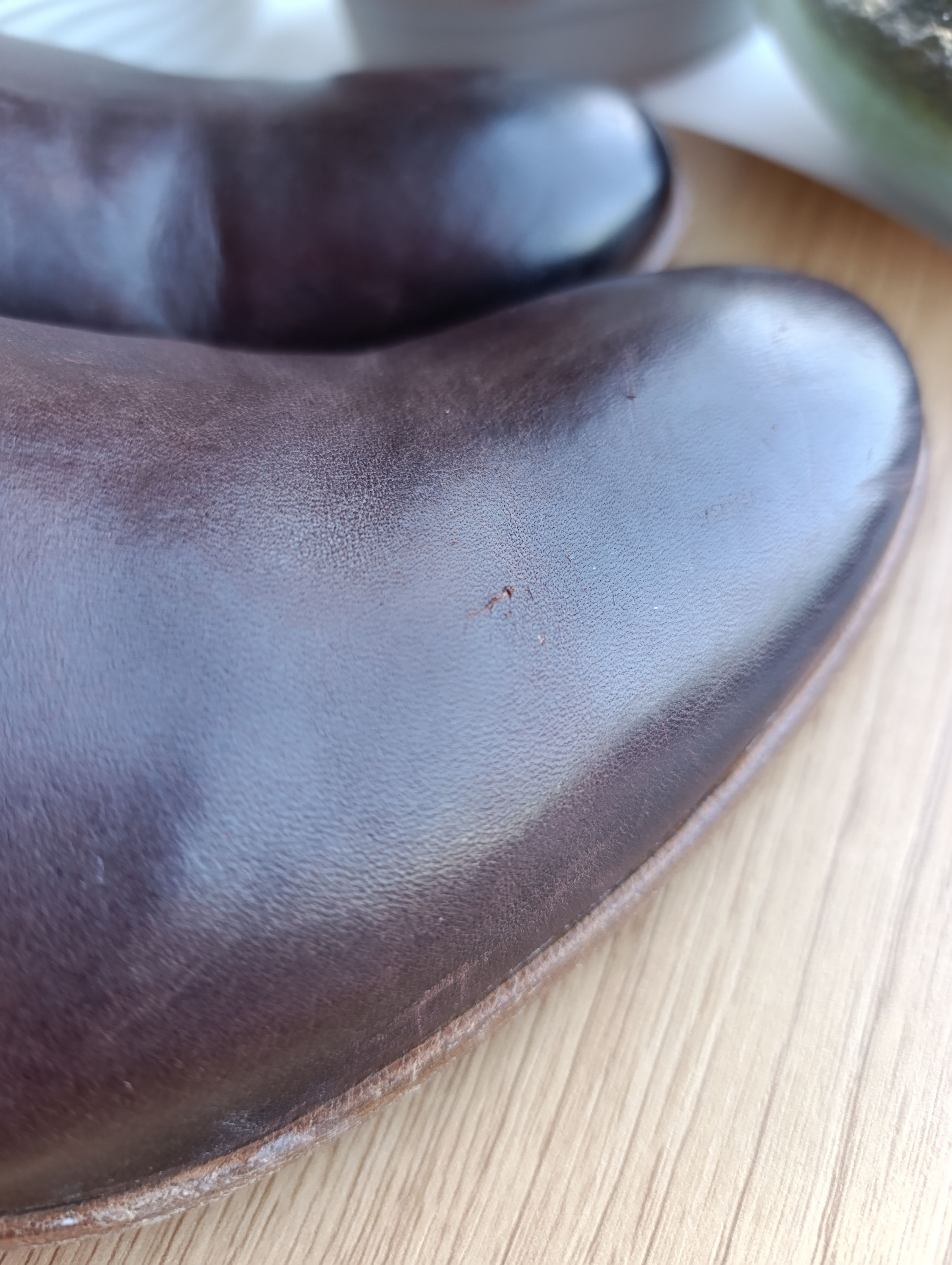 La Martina LA MARTINA BROWN LEATHER KNER HIGHT HEELED ZIP BOOTS Size US 8 / IT 38 - 10 Thumbnail