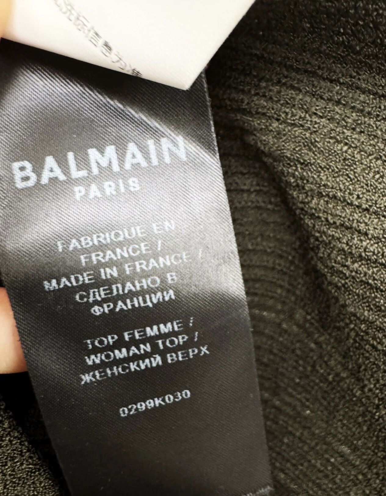 Balmain Balmain knitted short-sleeved shirt Size XS / US 0-2 / IT 36-38 - 5 Thumbnail