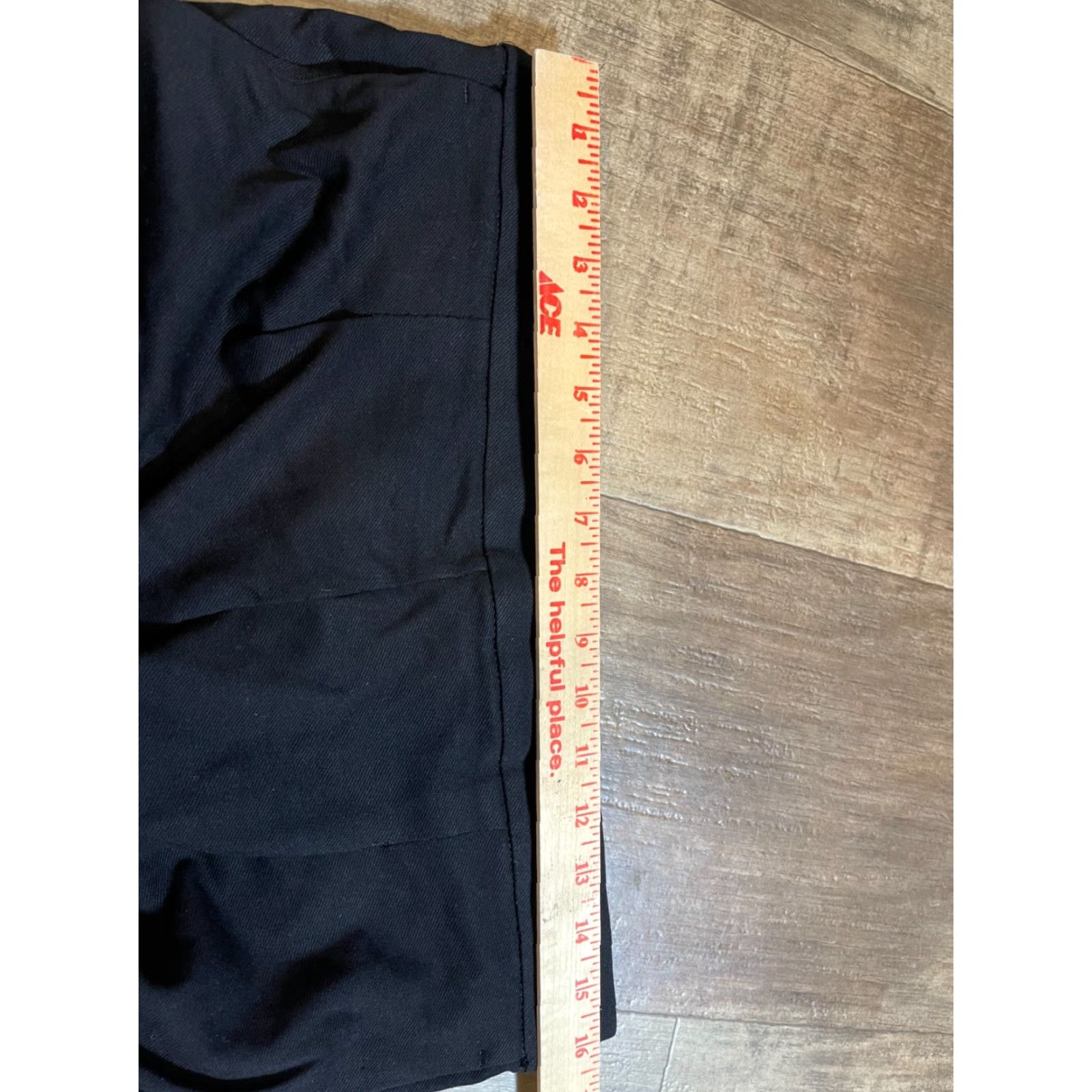 Ann Taylor Ann Taylor LOFT Pants Womens Large L Black Regular Flat Front Ankle Seasonal Black Size 36" / US 14 / IT 50 - 3 Thumbnail