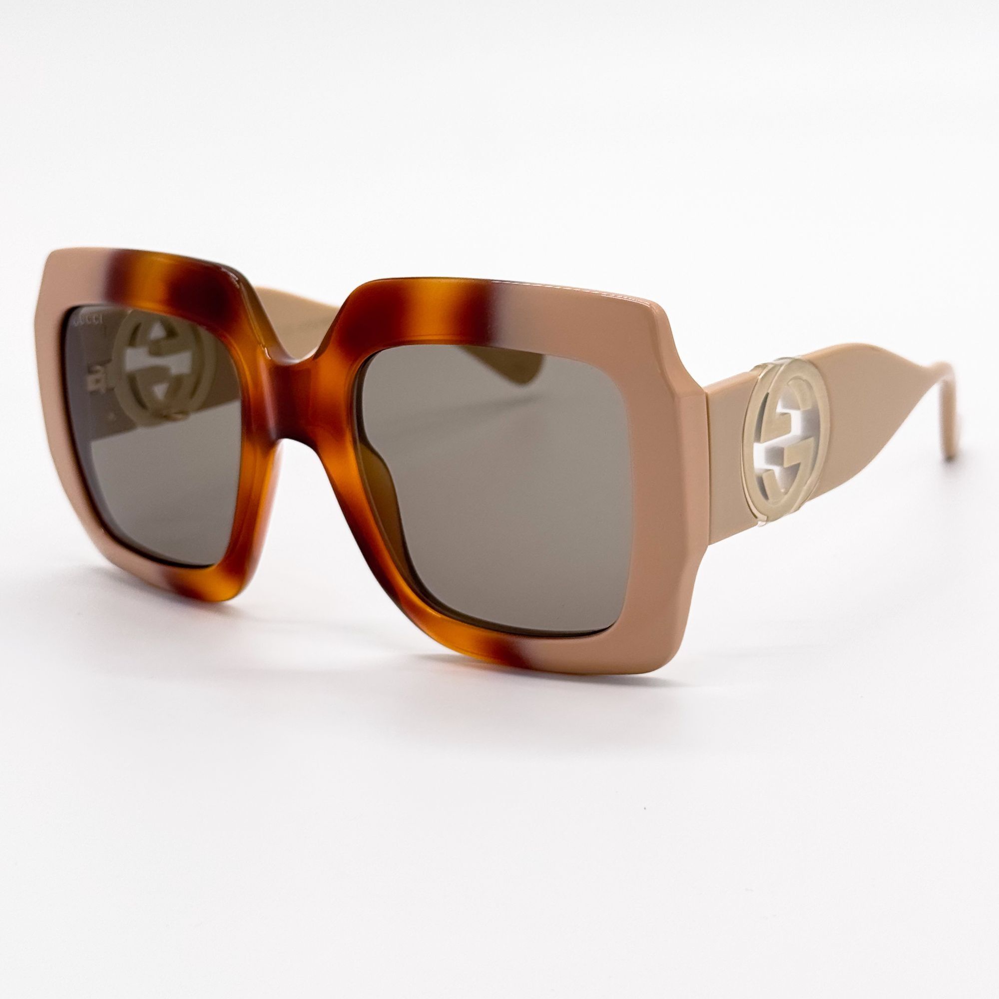 Gucci NEW GUCCI SUNGLASSES GG1022S 003 HAVANA WOMEN GUCCI Size ONE SIZE - 8 Thumbnail