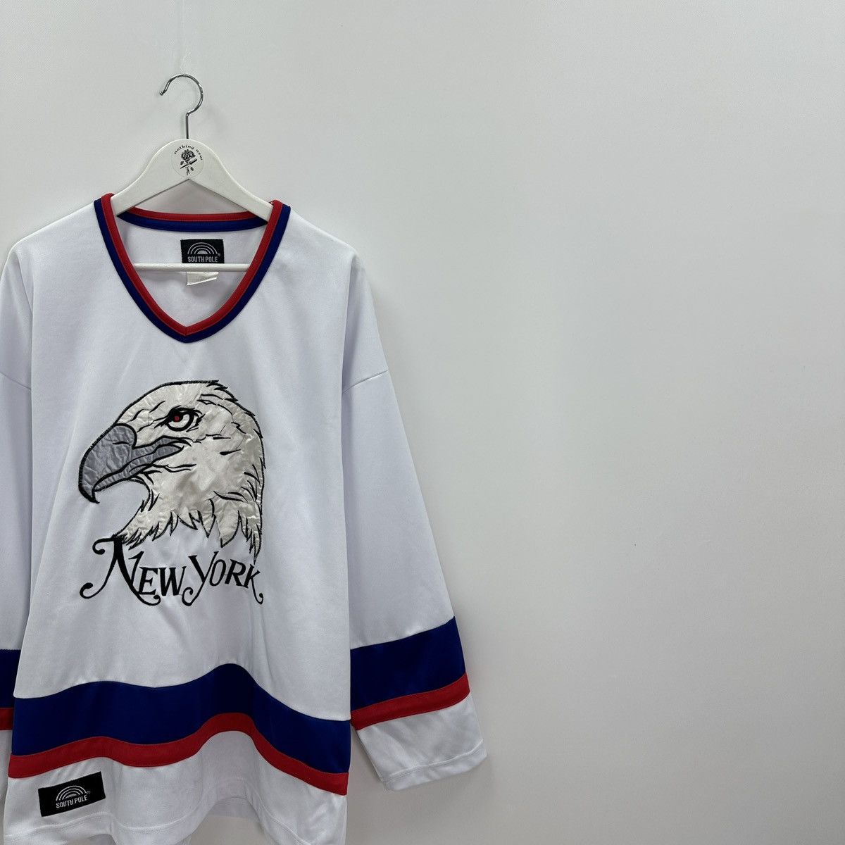 Southpole Vintage 90s Southpole New York Eagle Embroidered jersey y2k Size US XL / EU 56 / 4 - 2 Thumbnail