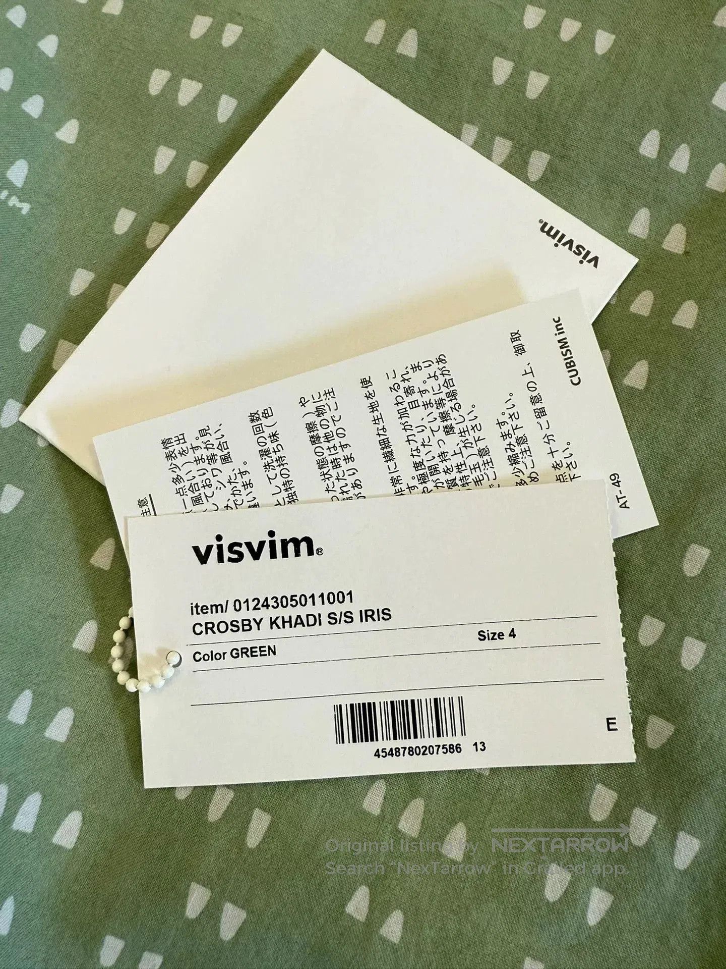Visvim visvim 24AW CROSBY KHADI S/S IRIS. Size US XL / EU 56 / 4 - 4 Thumbnail