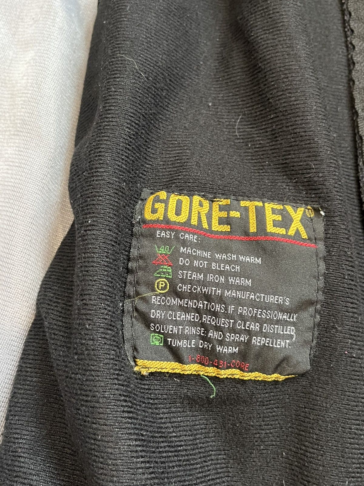 The North Face × Vintage Vintage The North Face GoreTex Fleece sweatshirt black Size L / US 10 / IT 46 - 11 Thumbnail