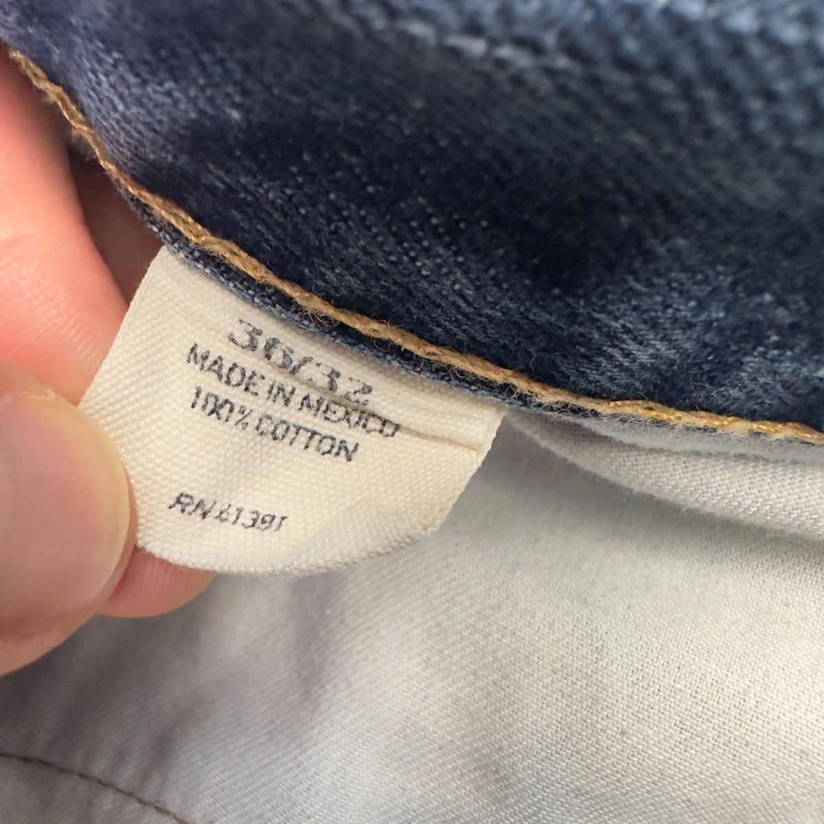 Polo Ralph Lauren Polo Ralph Lauren Straight Leg Denim Jeans Tag 36x30 Blue Size US 36 / EU 52 - 6 Thumbnail
