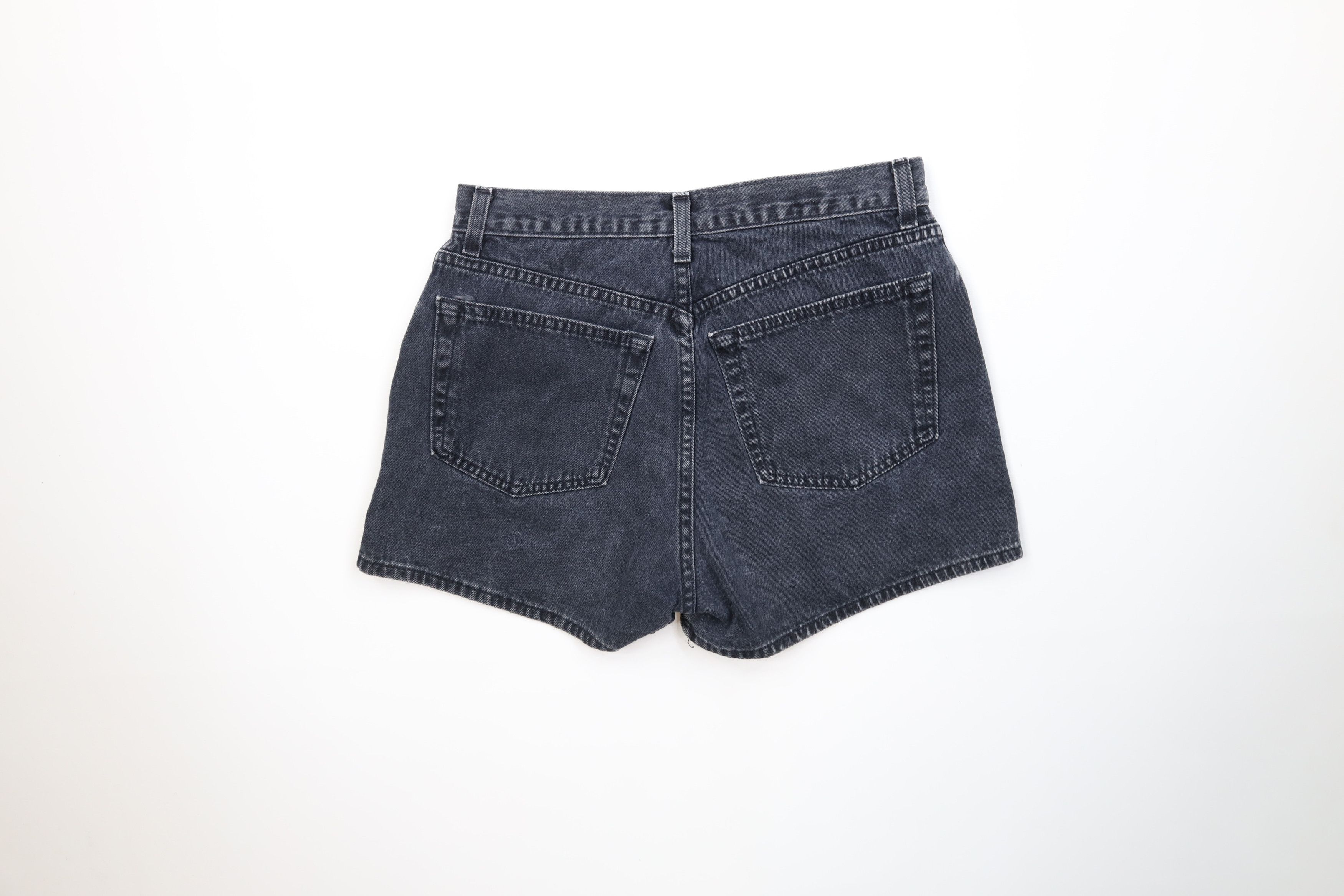 Banana Republic Vintage 90s Banana Republic Jean Shorts Jorts Black USA Size 30" / US 8 / IT 44 - 8 Thumbnail