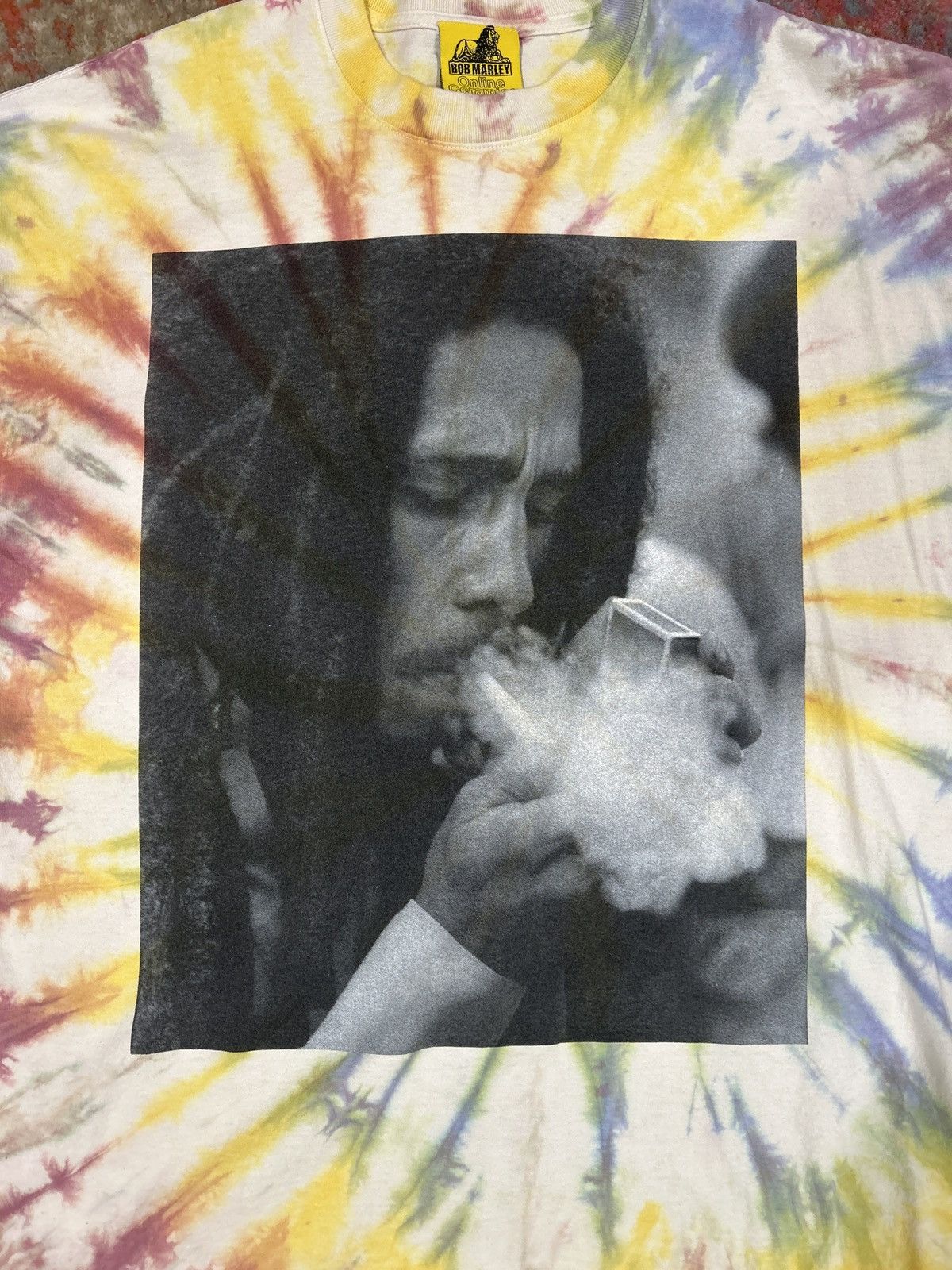 Bob Marley × Online Ceramics Online Ceramics x Bob Marley Tye-Dye Tee Size US XXL / EU 58 / 5 - 2 Thumbnail
