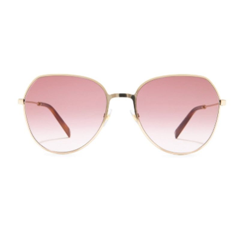 Givenchy Givenchy 60mm Gradient Sunglasses Gold Pink Size ONE SIZE - 1 Thumbnail