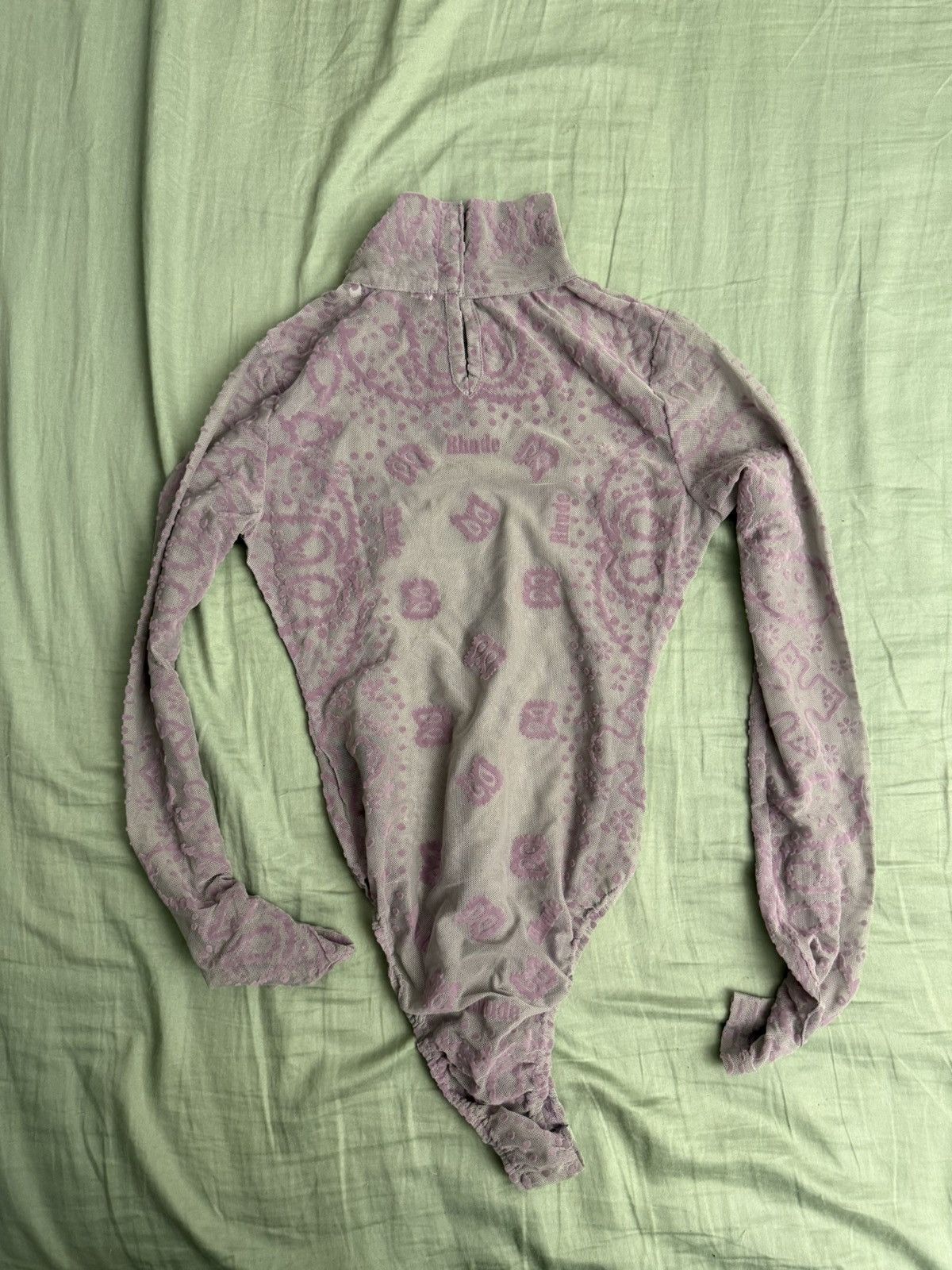 Rhude Rhude Tulle Bodysuit Size XS / US 0-2 / IT 36-38 - 2 Thumbnail