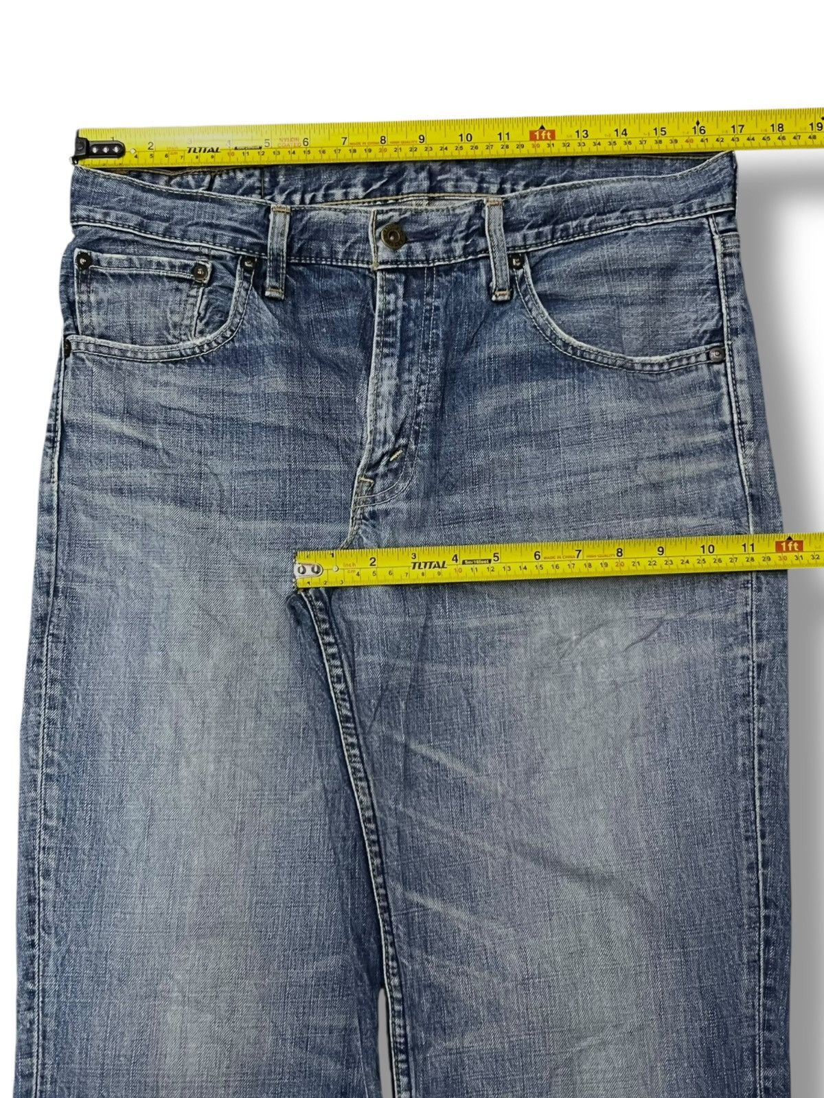 Levi's Vintage Levi’s 502 - Faded Wash, Distressed Denim Size US 33 - 18 Thumbnail