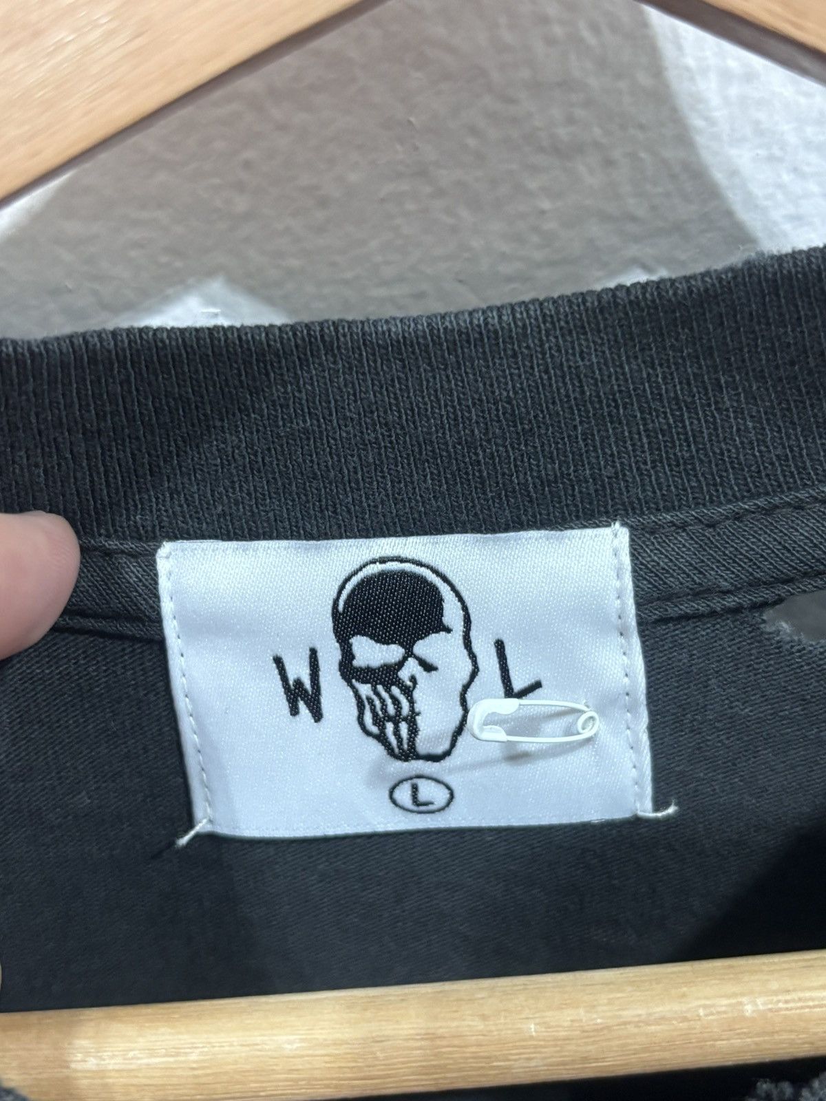 Warren Lotas Warren Lotas Frank Black Tee Size US L / EU 52-54 / 3 - 3 Thumbnail