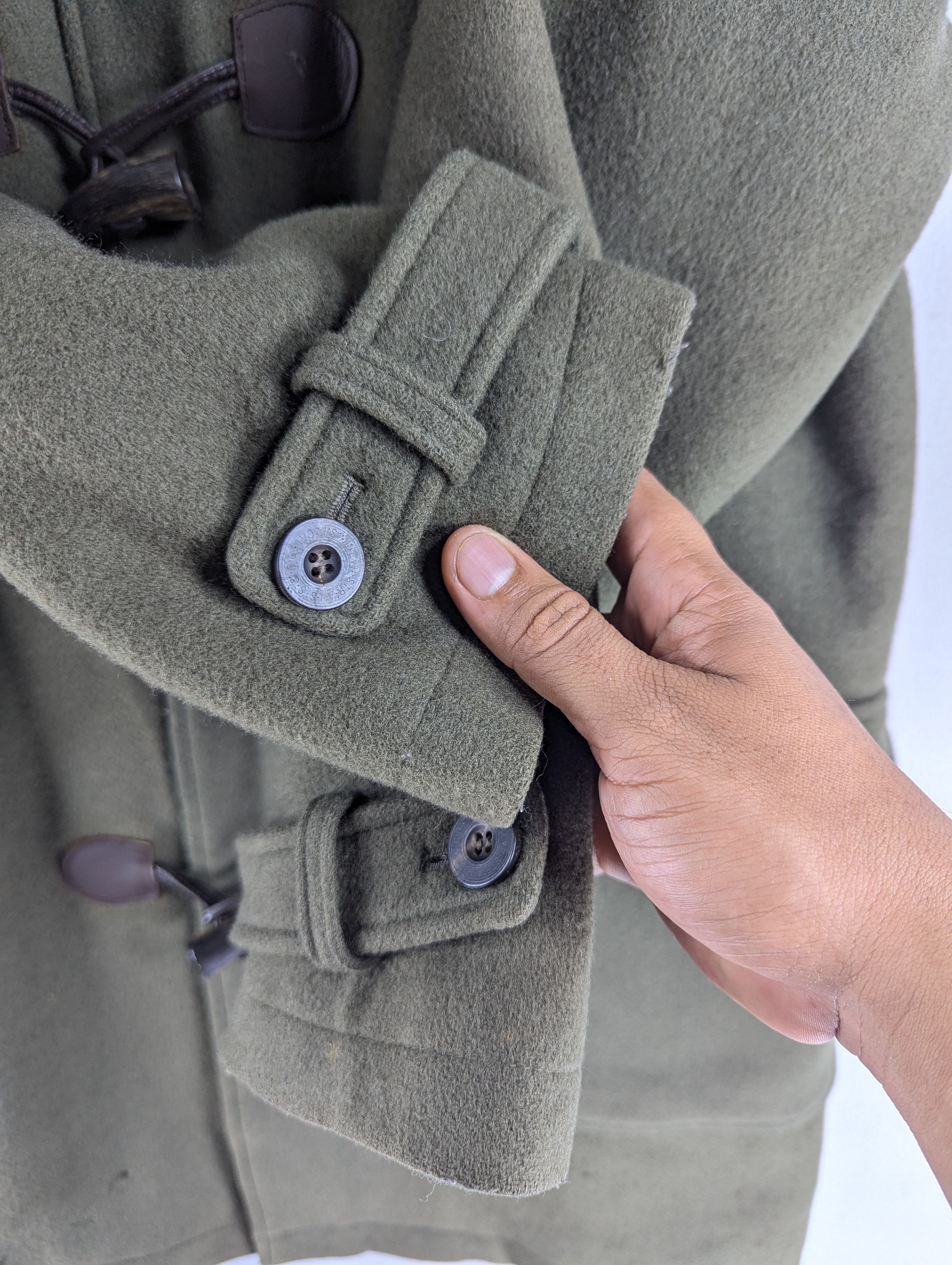 Levi's Vintage Levi's Wool Duffle Coat Hooded Jacket Size US M / EU 48-50 / 2 - 9 Thumbnail