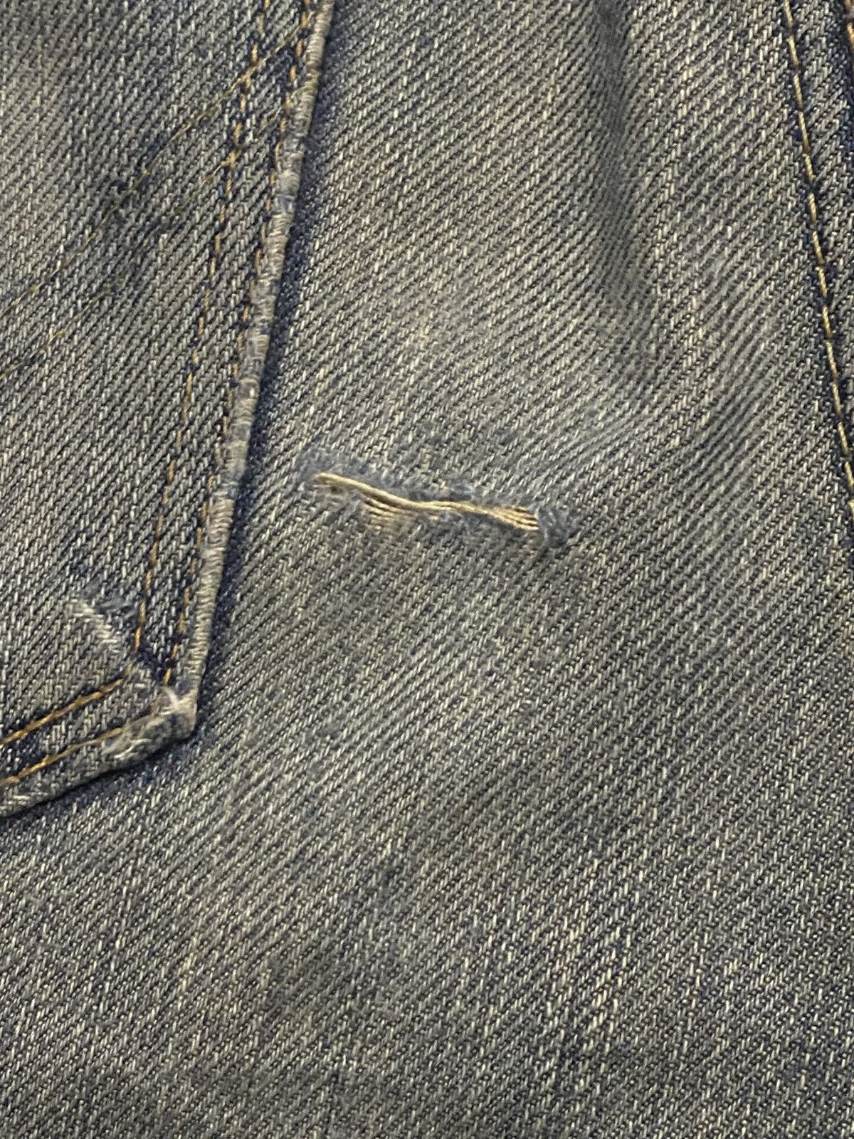 Junya Watanabe Edwin 403 International Basic Mud Wash Loose Jeans Size US 33 - 11 Thumbnail