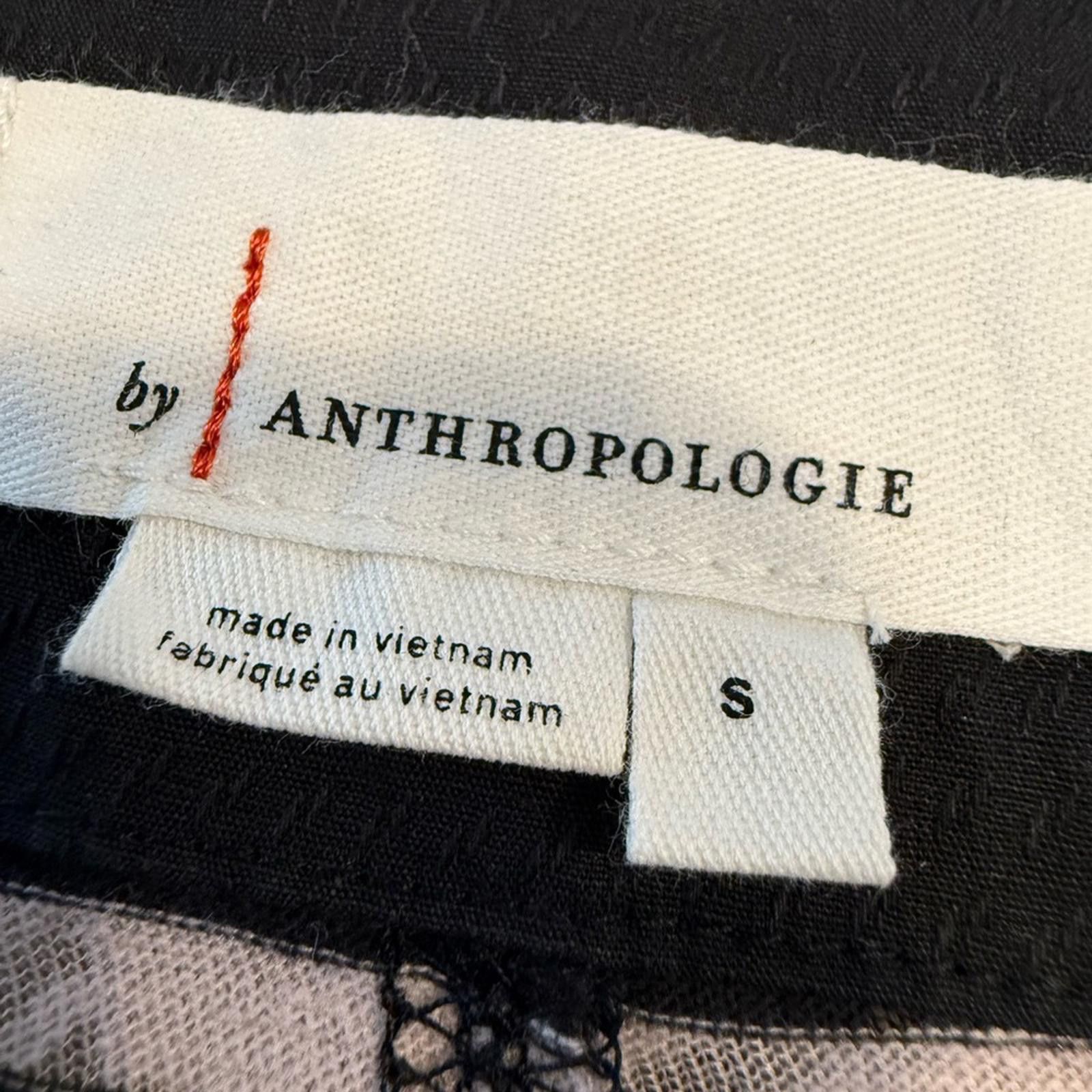Other Anthropologie striped top mixed media lagenlook SZ SM Size S / US 4 / IT 40 - 5 Thumbnail