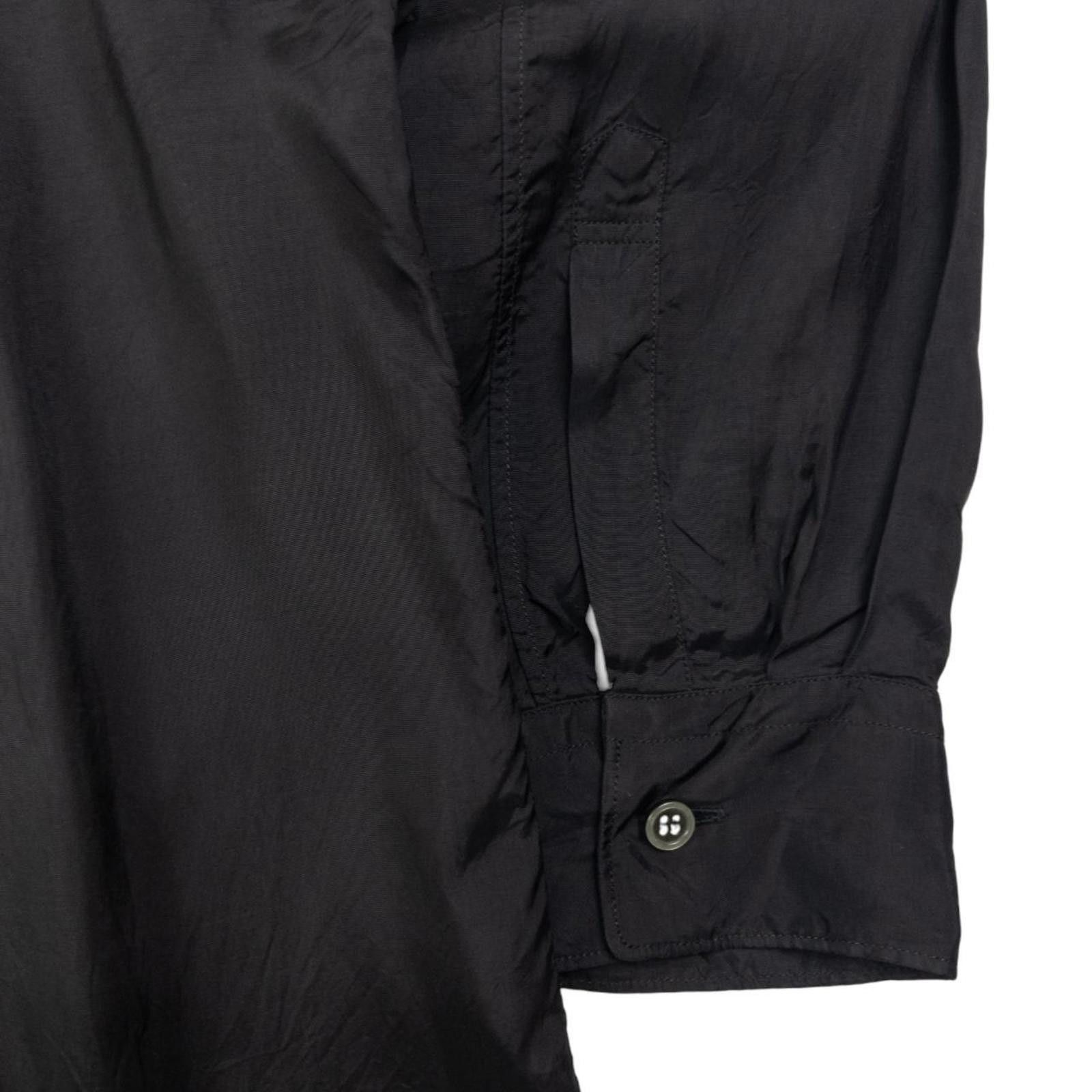 Comme des Garcons Vintage Comme Des Garçons BLACK Fur Collar Shirt Size S Size US S / EU 44-46 / 1 - 5 Thumbnail