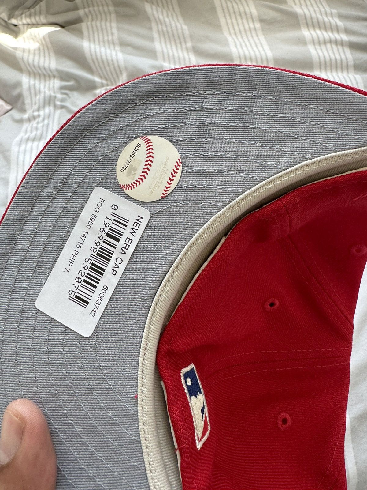 Essentials × Fear of God × New Era Fear of God x New Era Philadelphia Phillies 59FIFTY Cap 7 Size ONE SIZE - 2 Thumbnail