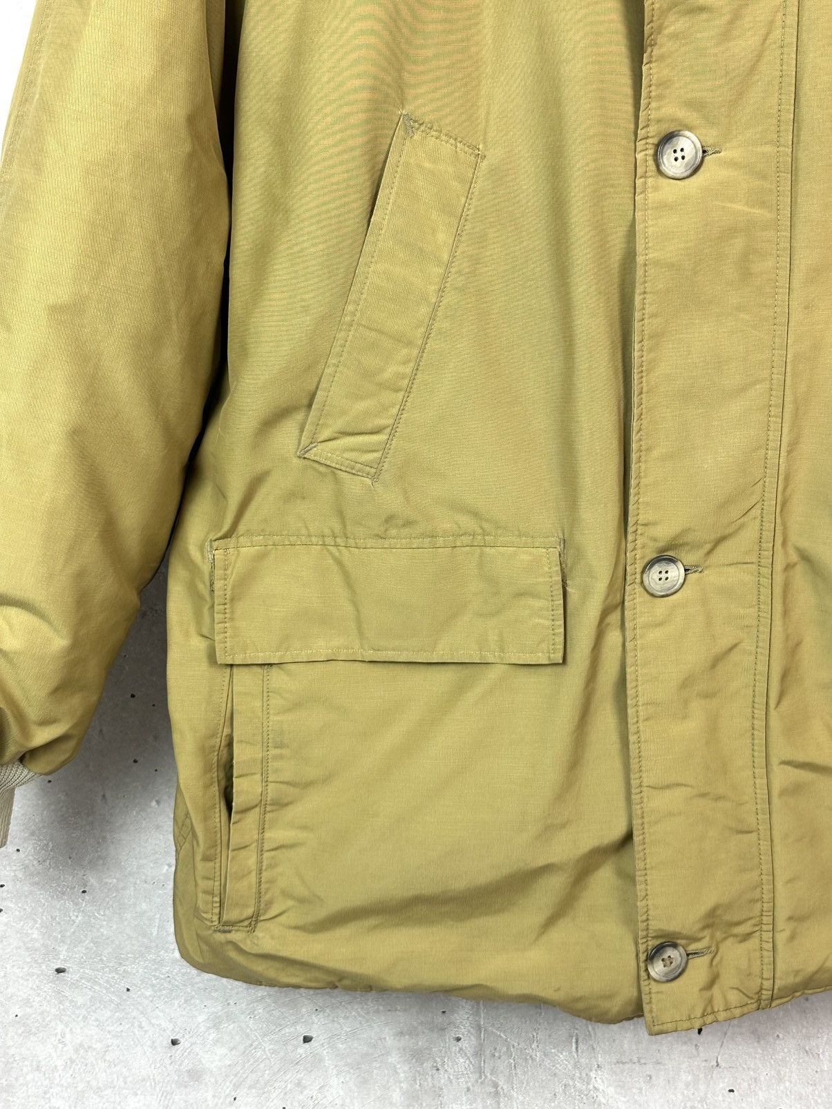 Woolrich Woolen Mills Woolrich Puffer Down Mustard Made in USA Winter Men’s Parka Size US XL / EU 56 / 4 - 6 Thumbnail