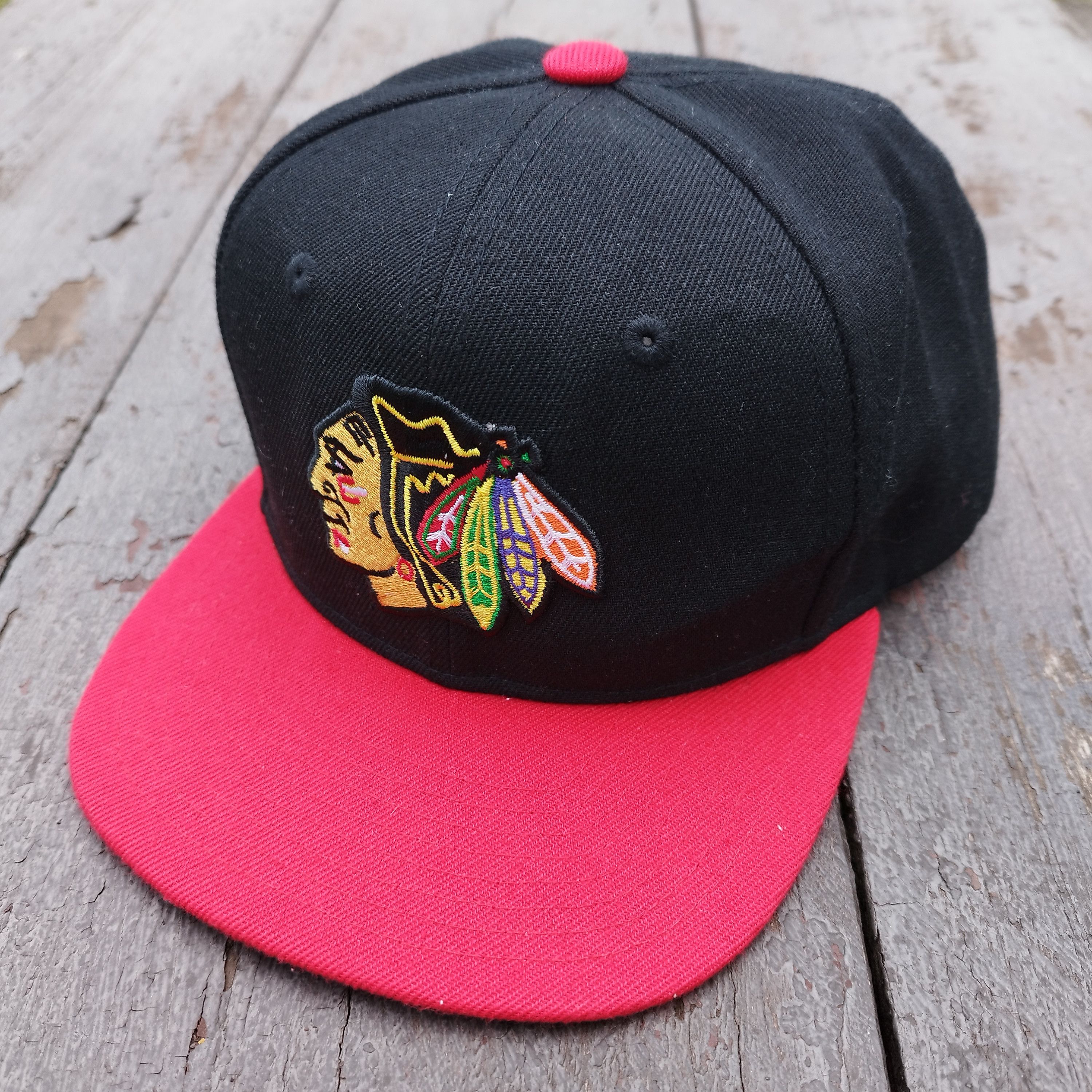 Mitchell & Ness Chicago Blackhawks Mitchell & Ness Youth Snapback Hat NHL Size ONE SIZE - 1 Thumbnail