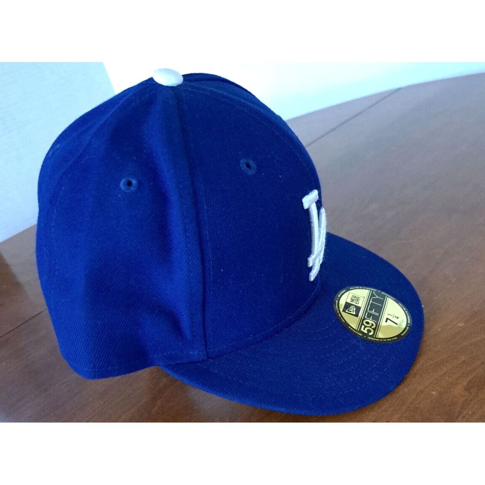 New Era Los Angeles Dodgers Baseball Fitted 7 1/4 Hat New Era 59-Fifty Size ONE SIZE - 4 Thumbnail