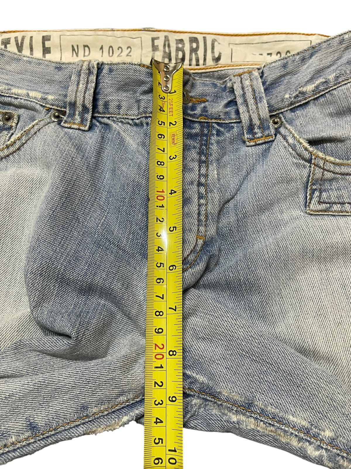 Dolce & Gabbana Vintage Dolce Gabbana Mud Faded Wash Distressed Loose Jeans Size US 31 - 17 Thumbnail
