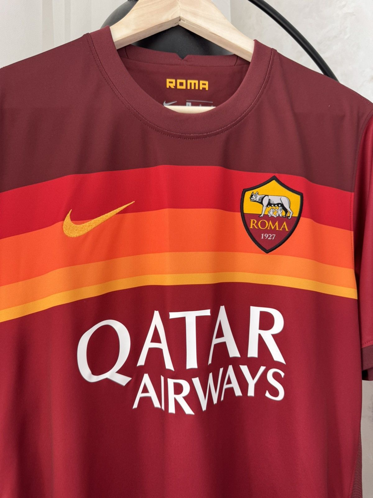 Nike Nike Roma Italy Soccer Maglia CD4248 614 Home Jersey 2020-21 Size US L / EU 52-54 / 3 - 6 Thumbnail