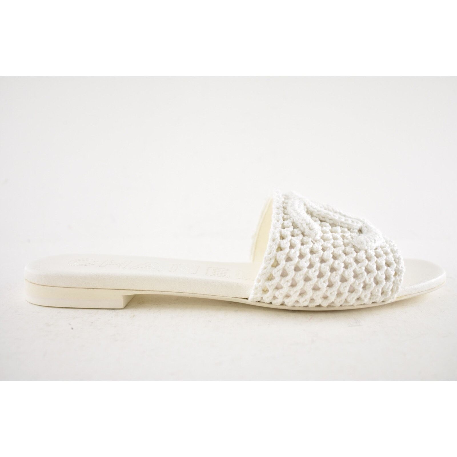 Chanel Chanel 24M White Crochet Knit Coco Beach CC Logo Mule Size US 11 / IT 41 - 2 Thumbnail