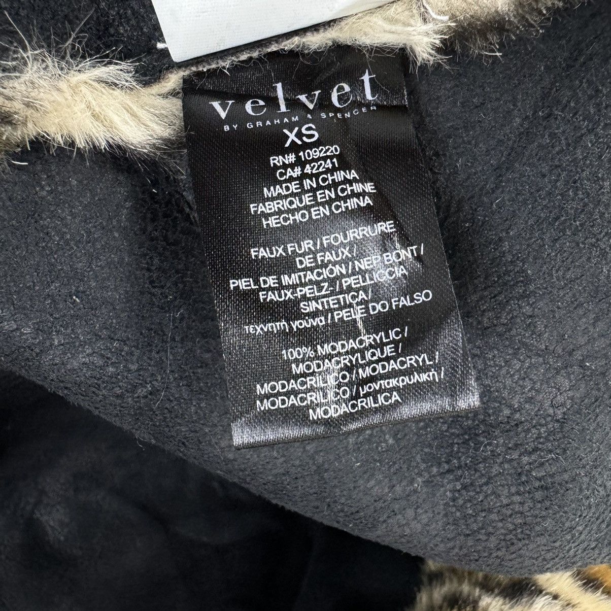 Japanese Brand × Velvet 🌟GRAHAM SPENCER LEOPARD VEST JACKET Size XS / US 0-2 / IT 36-38 - 10 Thumbnail