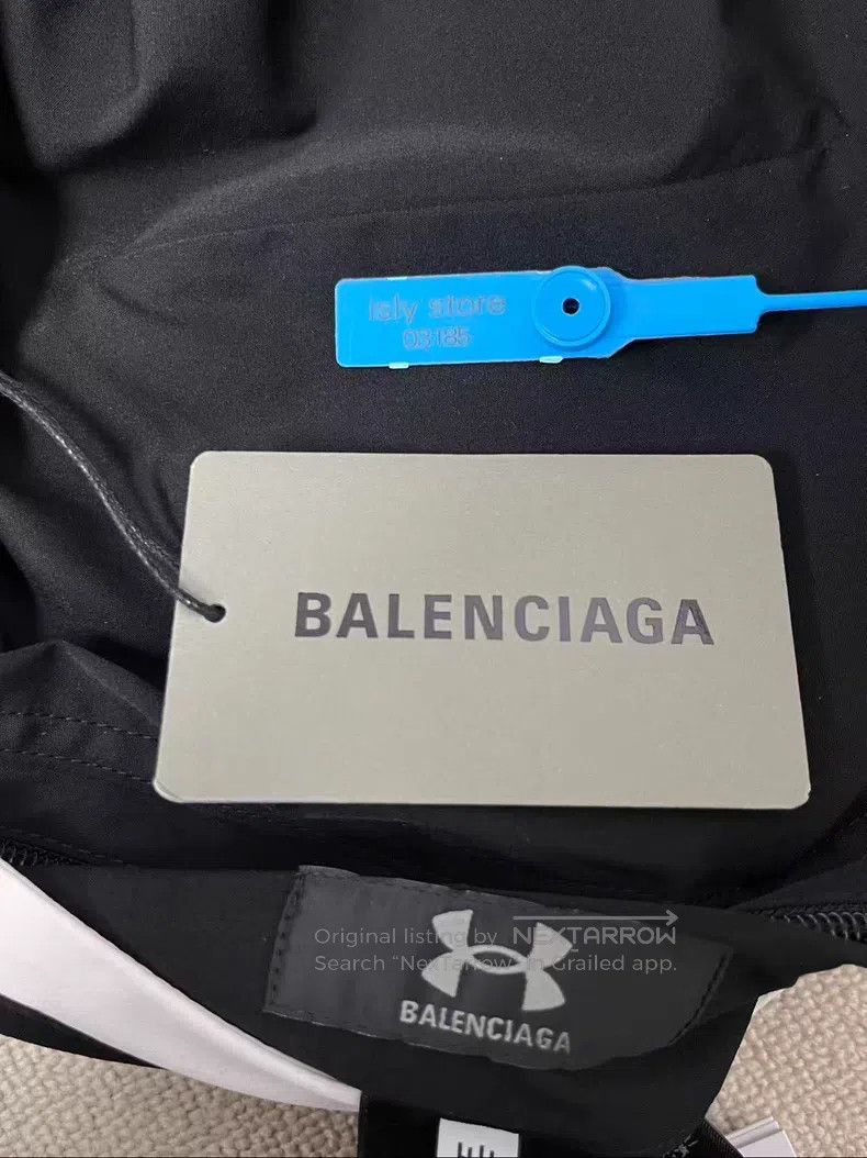 Balenciaga Balenciaga Double-Sided Sports Zipper Hooded Jacket Size US S / EU 44-46 / 1 - 5 Thumbnail