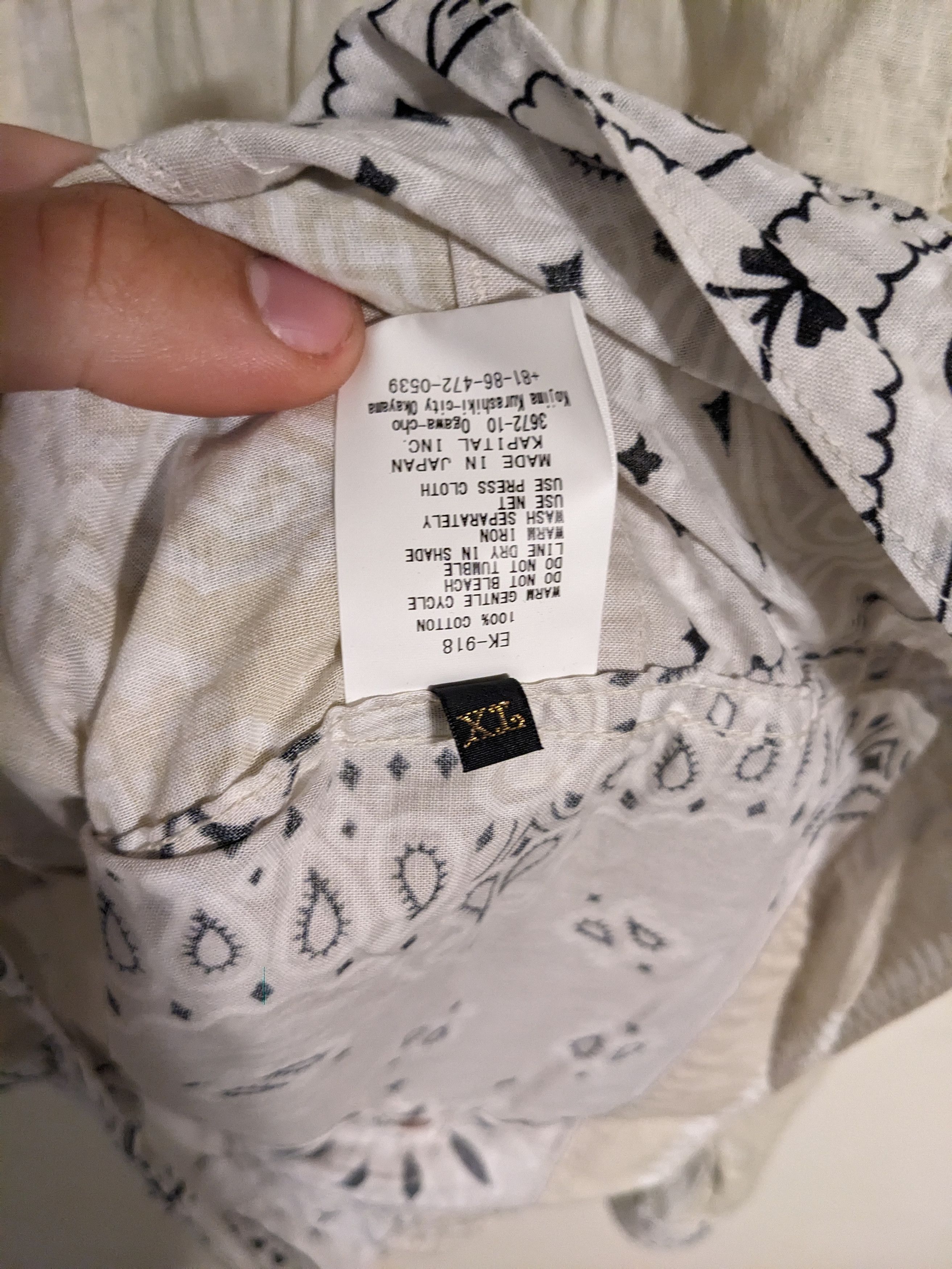 Kapital Patchwork Bandana shirt Size US XL / EU 56 / 4 - 3 Thumbnail