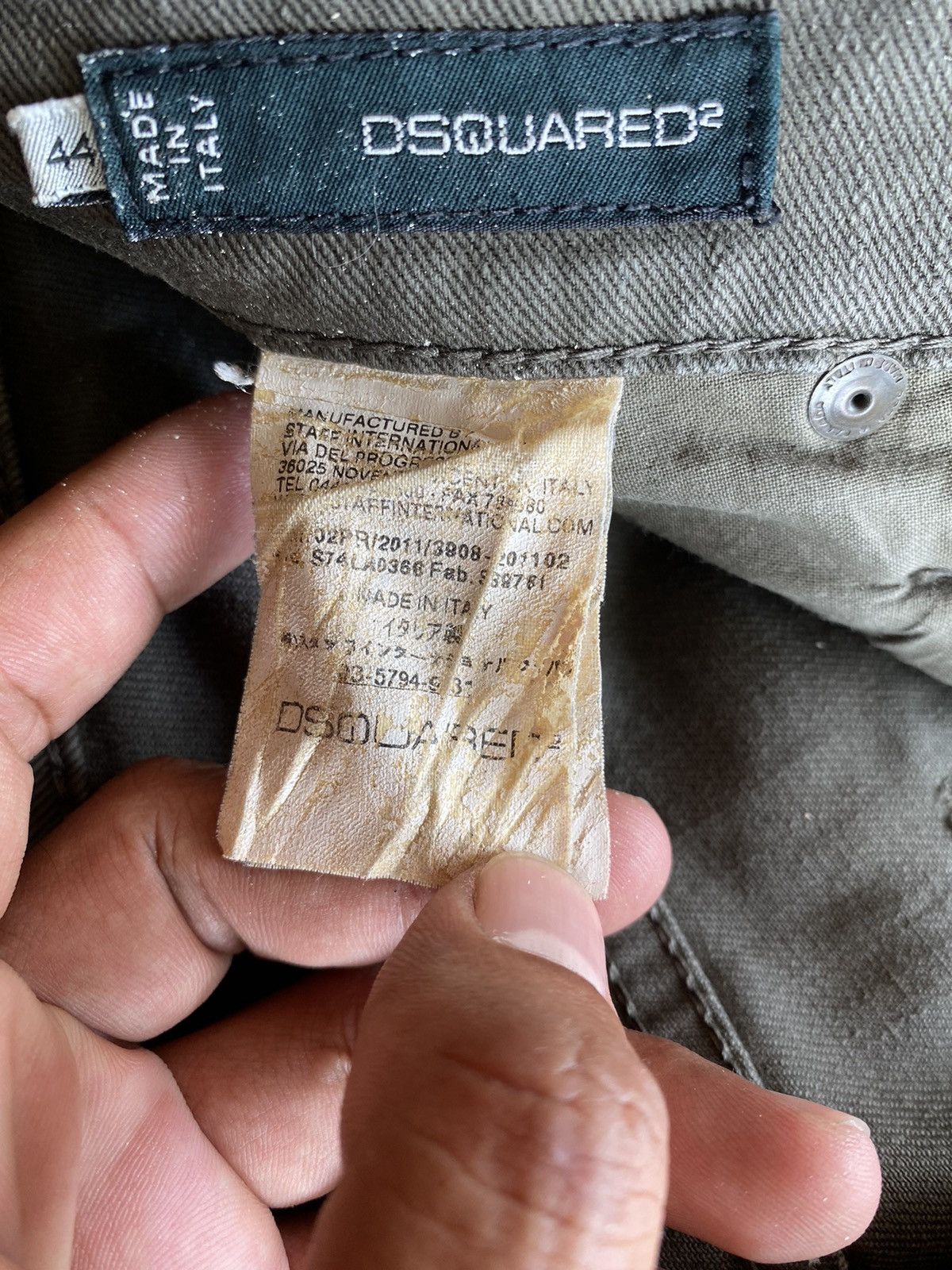 Dsquared2 × Vintage Vintage Dsquared2 Slim Jeans Size US 31 - 4 Thumbnail