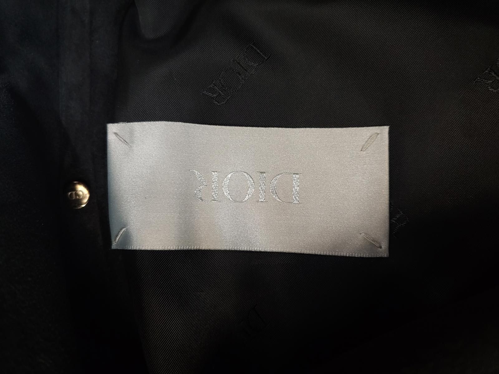 Dior Dior Black Suede Jacket Size US XXL / EU 58 / 5 - 10 Thumbnail