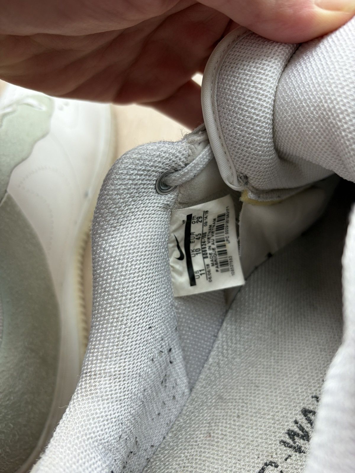 Nike Nike A Cold Wall Air Force One 11 Size US 11 / EU 44 - 6 Thumbnail