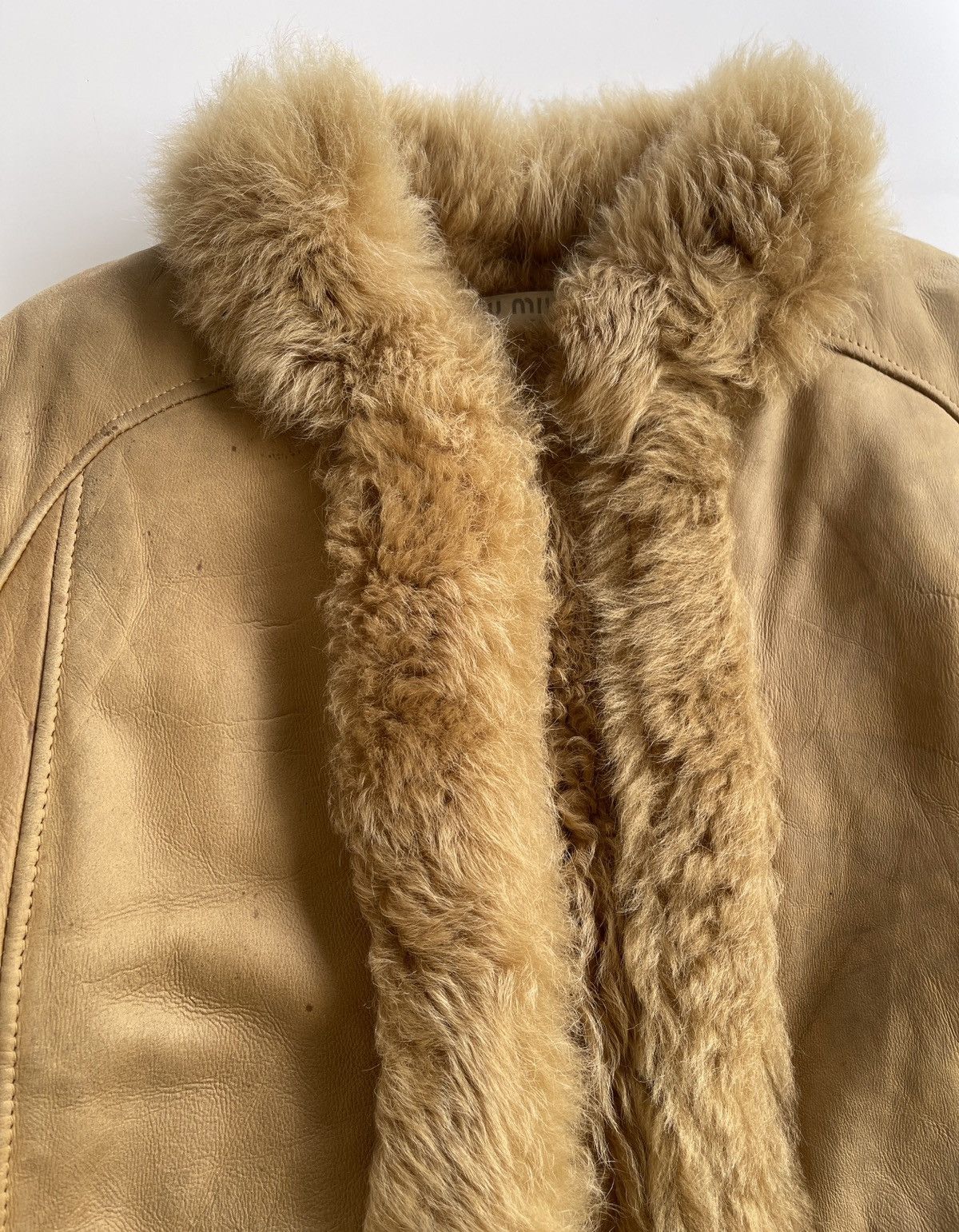 Miu Miu Miu Miu Sheepskin Shearling Fur Jacket Size M / US 6-8 / IT 42-44 - 8 Thumbnail