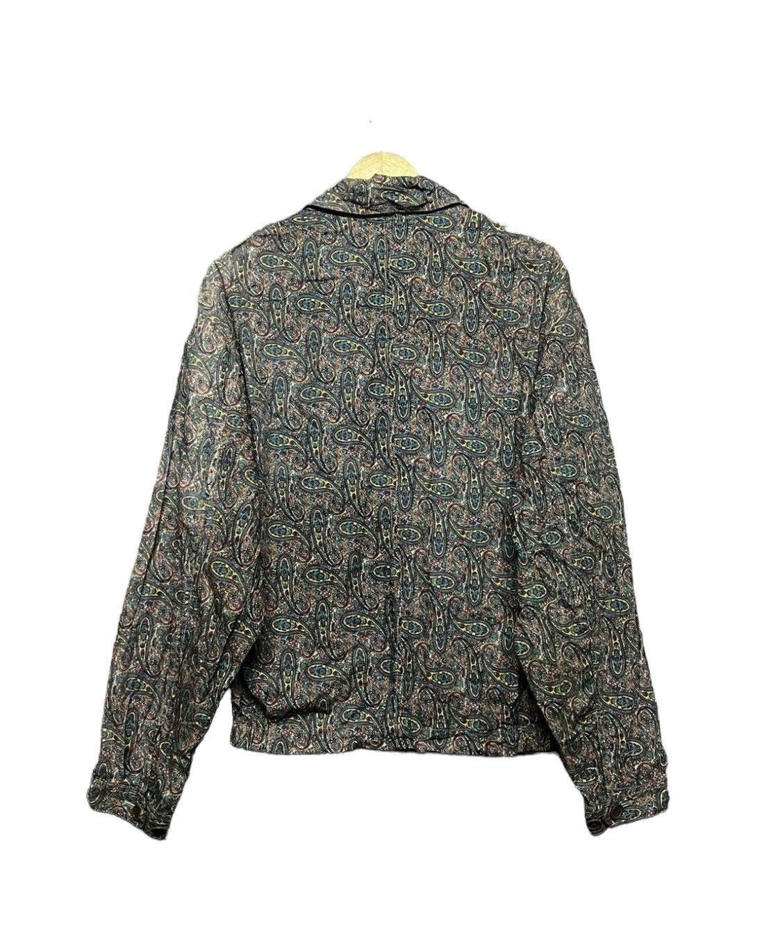 C.P. Company × Massimo Osti × Vintage Vtg🔥80’s Cp Company Persian/Paisley Printed Buttoned Jacket Size US M / EU 48-50 / 2 - 4 Thumbnail