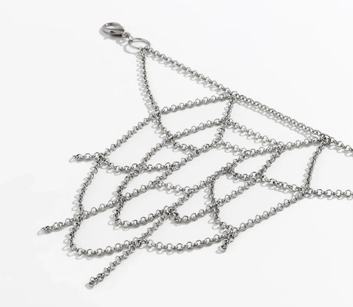 Jewelry Punk Rock Metal Pant Chain Size ONE SIZE - 3 Thumbnail