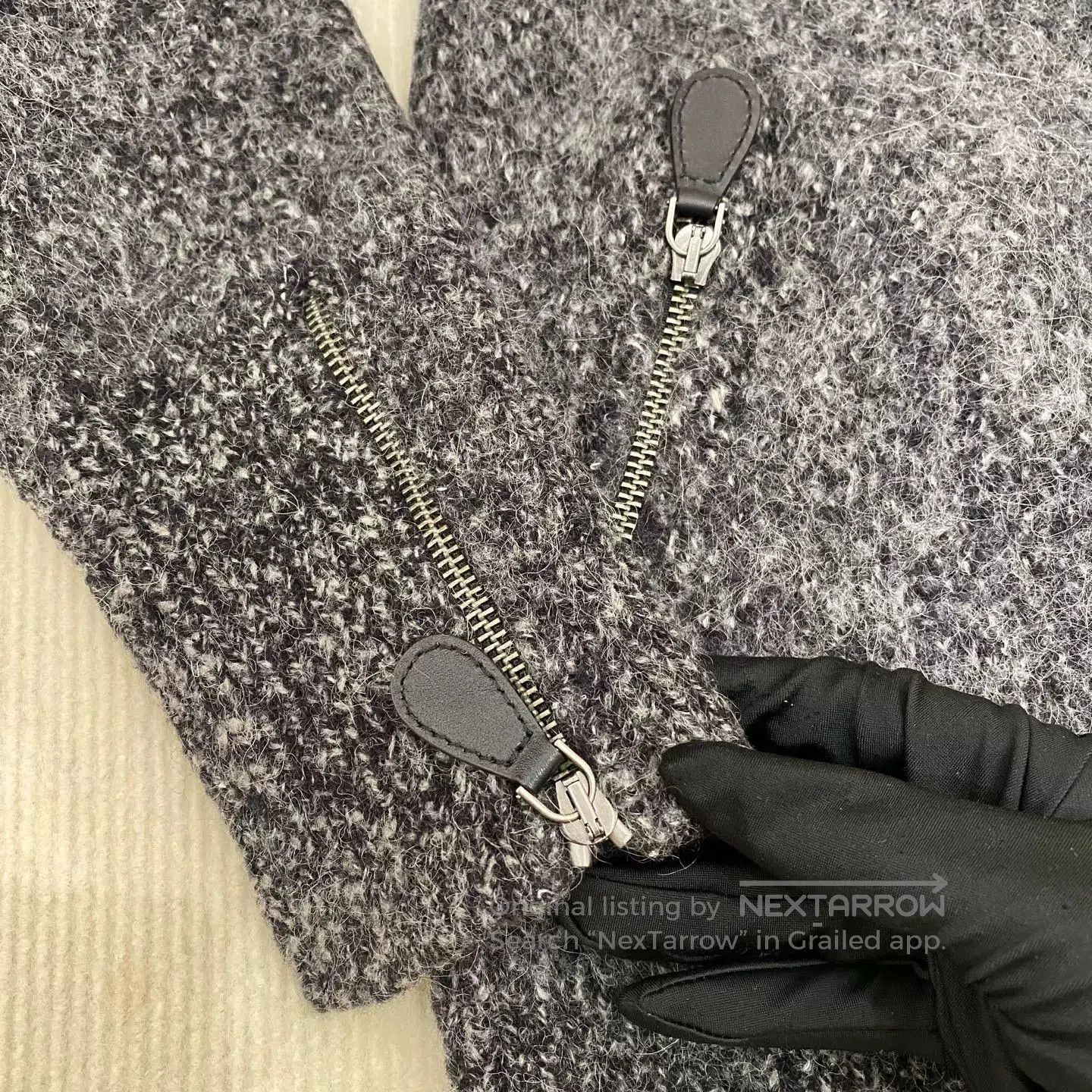 Burberry Burberry Gray Wool Blend Coat. Size US XXS / EU 40 - 4 Thumbnail