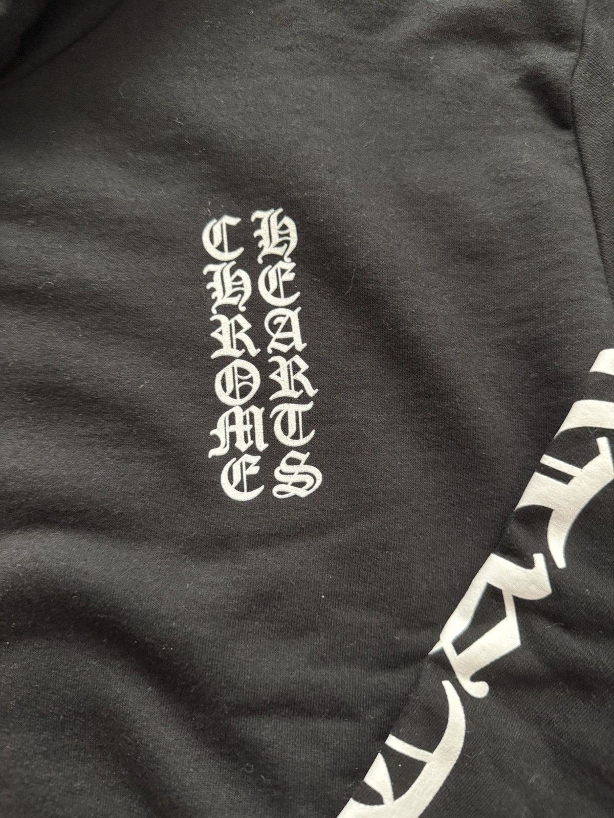Chrome Hearts Chrome Hearts Vertical Logo Hoodie Black Size US XS / EU 42 / 0 - 2 Thumbnail