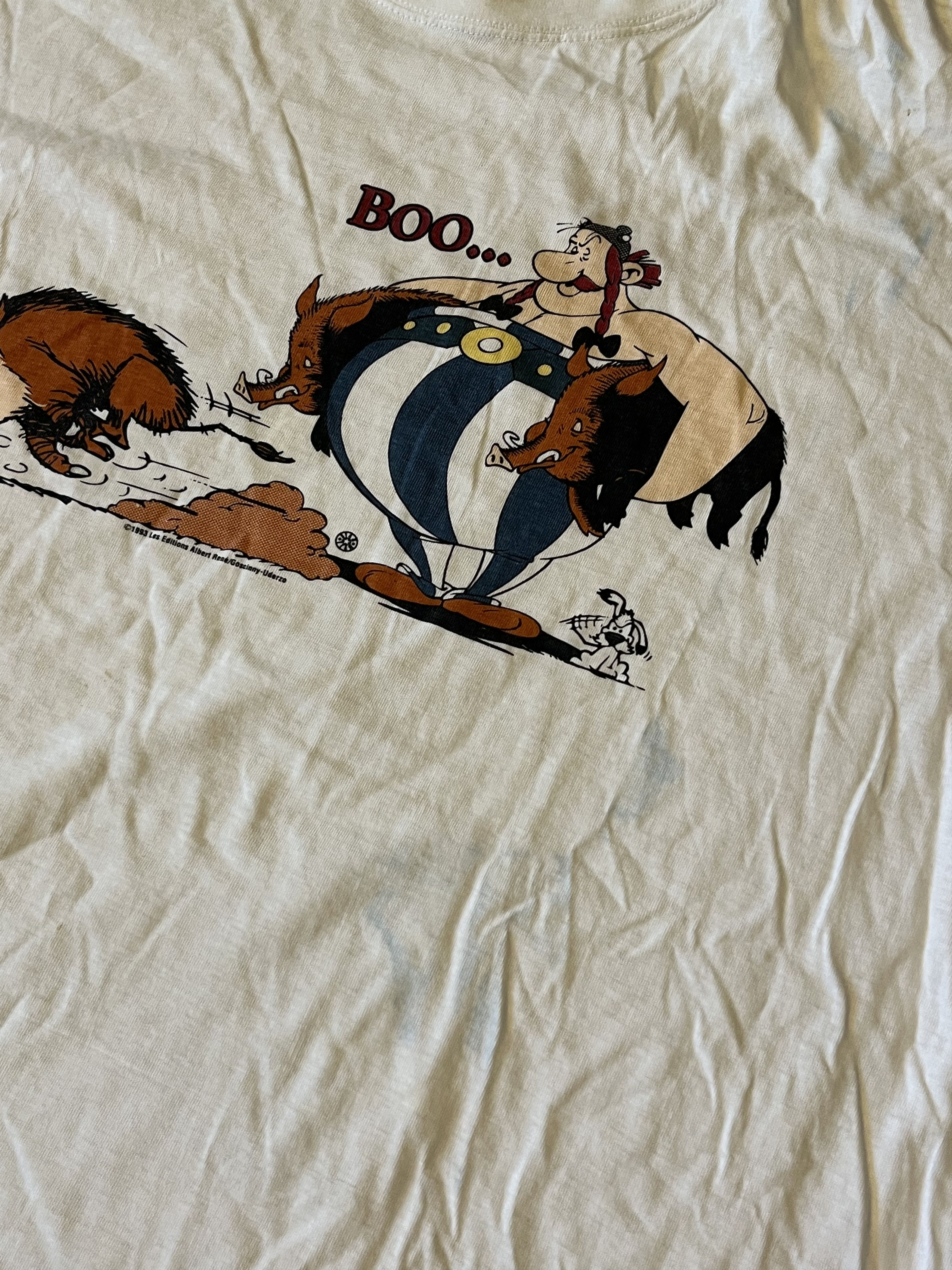 Cartoon Network × Vintage Vintage 1993 Asterix and Obelix Big Graphics Comics Moovie Size US XL / EU 56 / 4 - 6 Thumbnail
